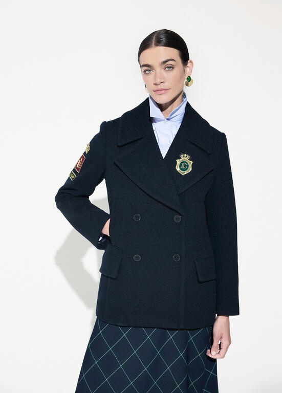 lola casademunt navy jacket  LF2601004 everyday smart blazer