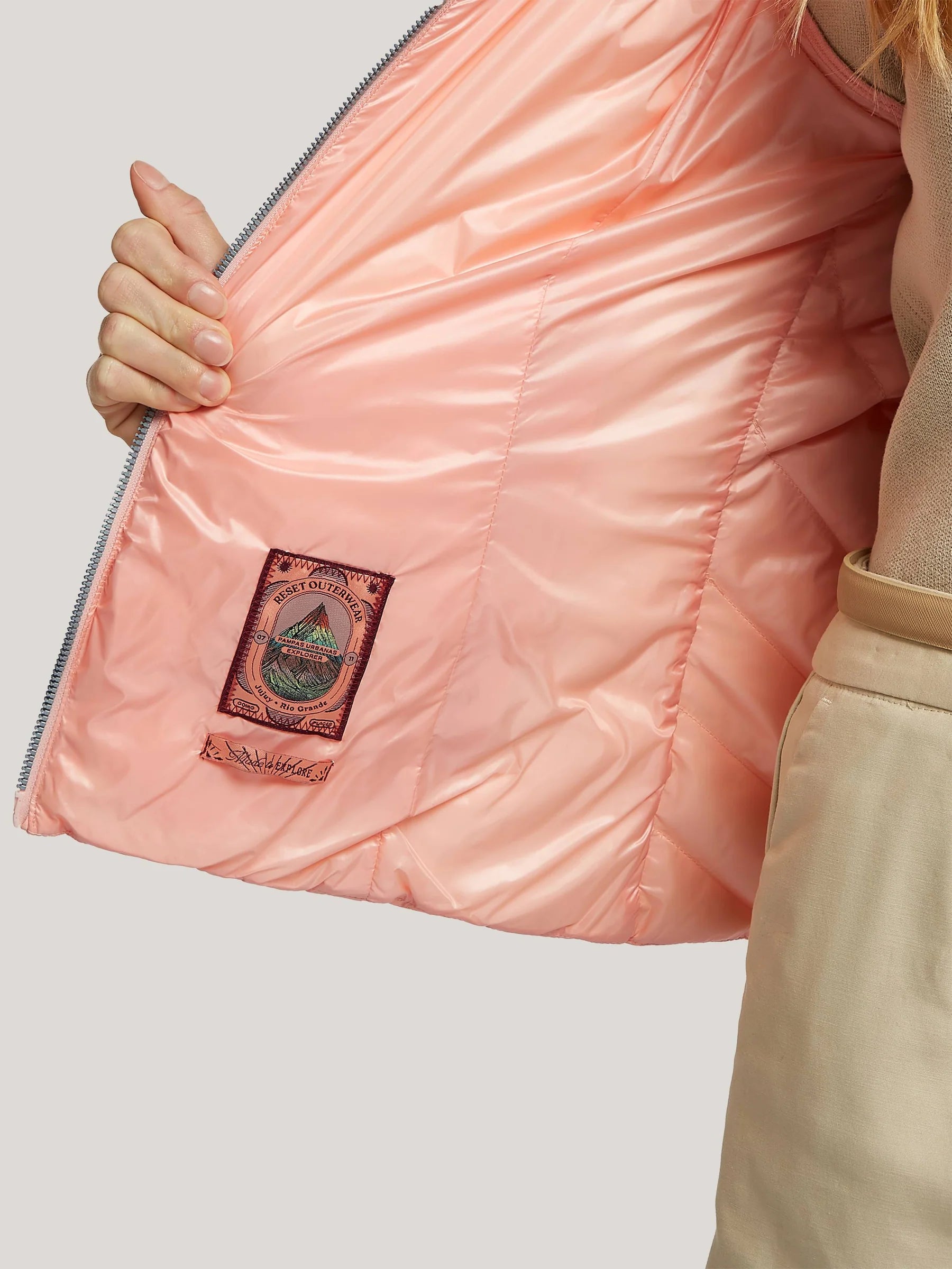 RESET PEACH LOUDRES QUILTED JACKET 2910 126