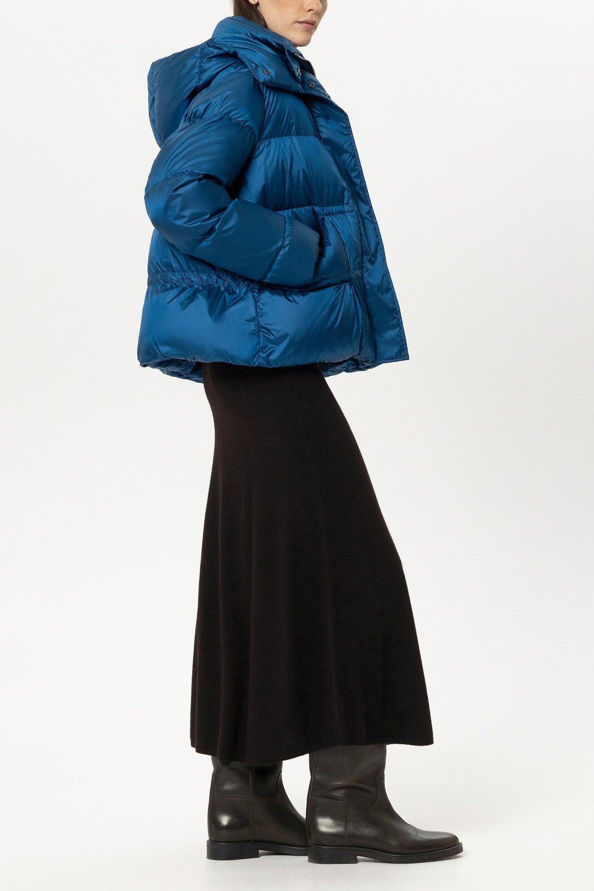 LUISA CERANO BLUE PUFFER JACKET 448554 226