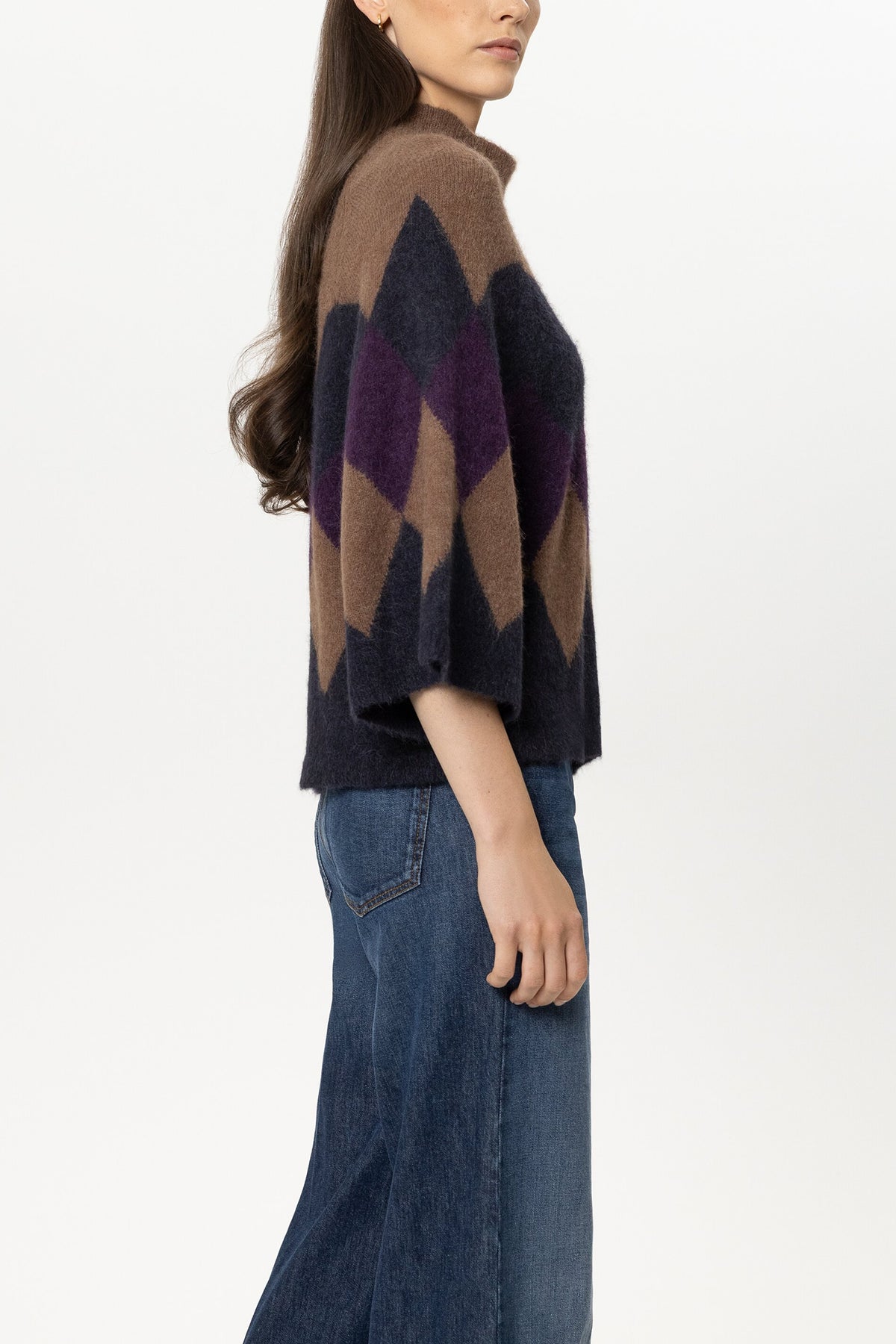 LUISA CERANO TAN KNIT 148879 226