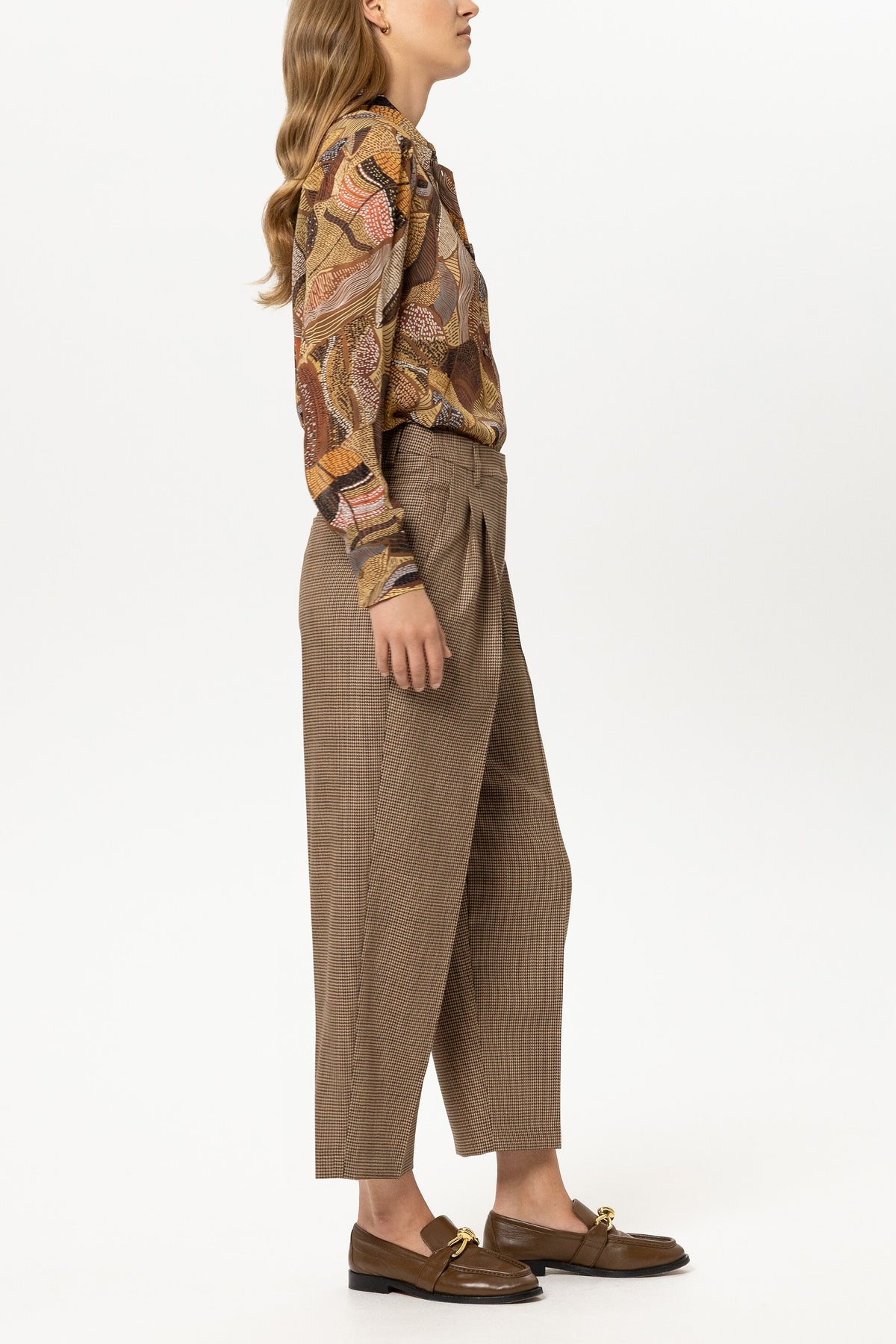 LUISA CERANO TAN TROUSERS 648953 226