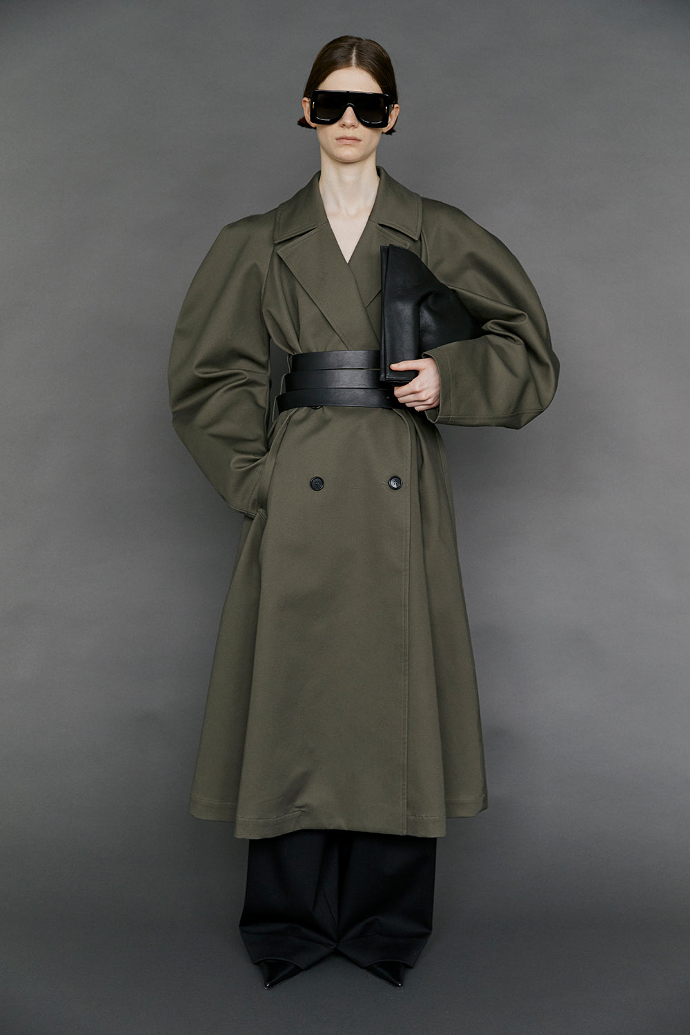MEIMEIJ KHAKI COAT M5FK03 225