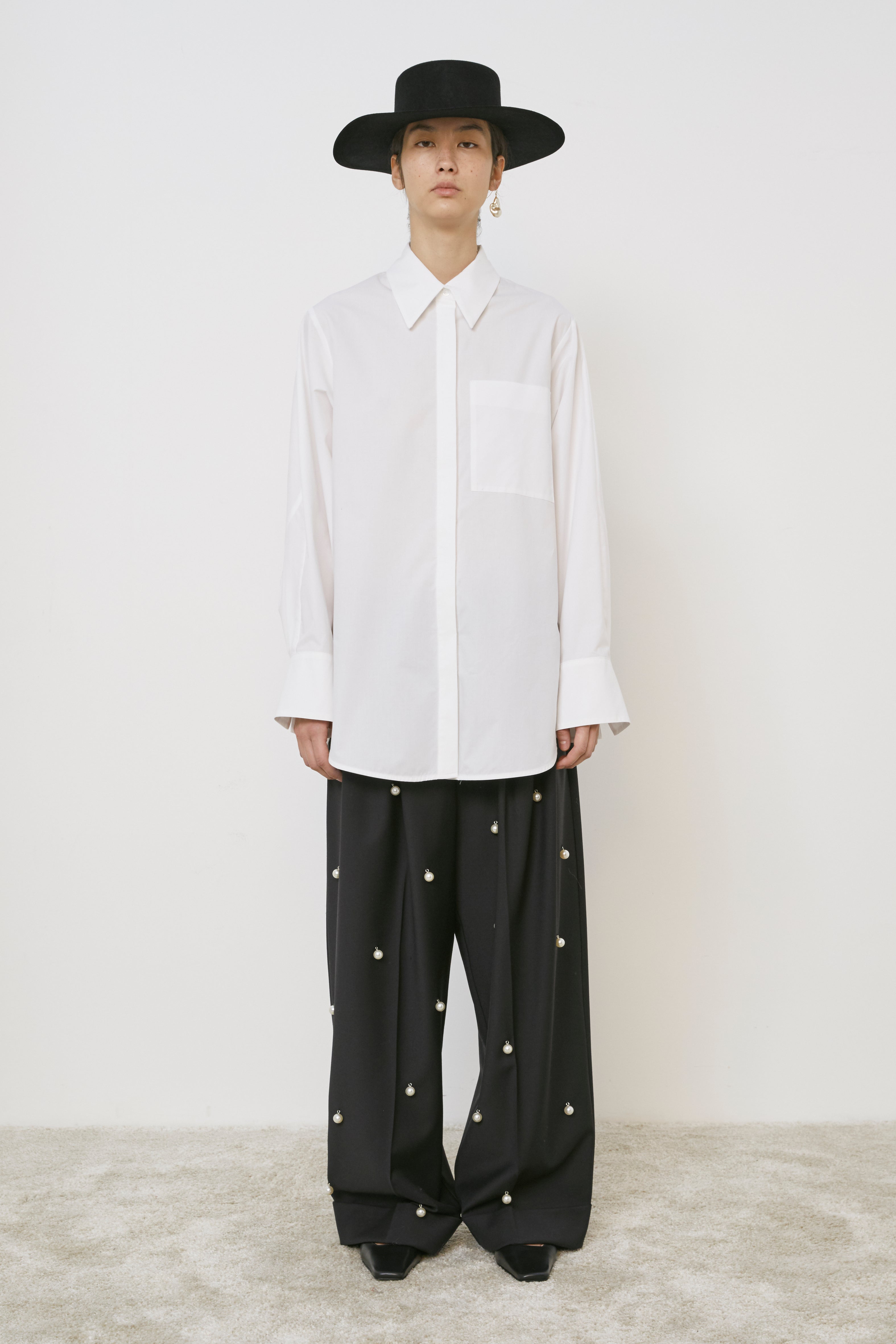 MEIMEIJ BLACK PEARL TROUSERS M5IH02 225