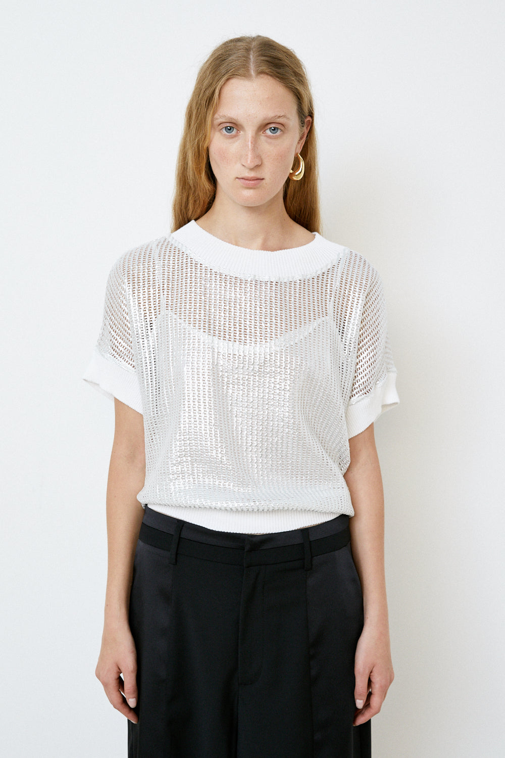 MEIMEIJ MESH ROUNDNECK TOP M5PN00 125