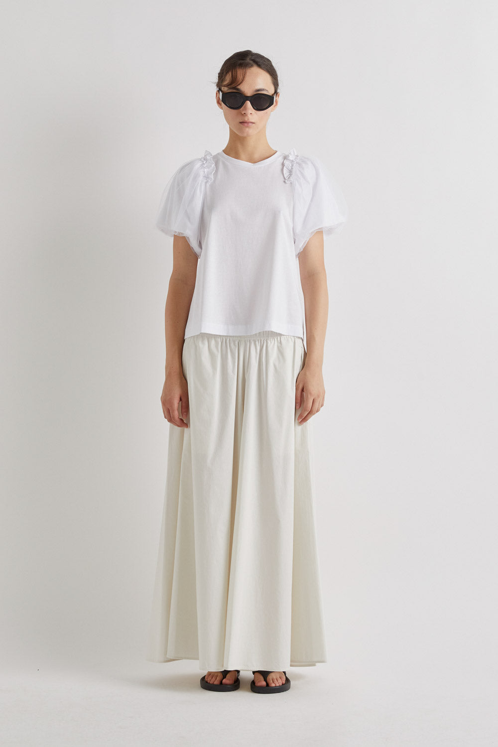 MEIMEIJ M6EA13 WHITE TROUSERS 126