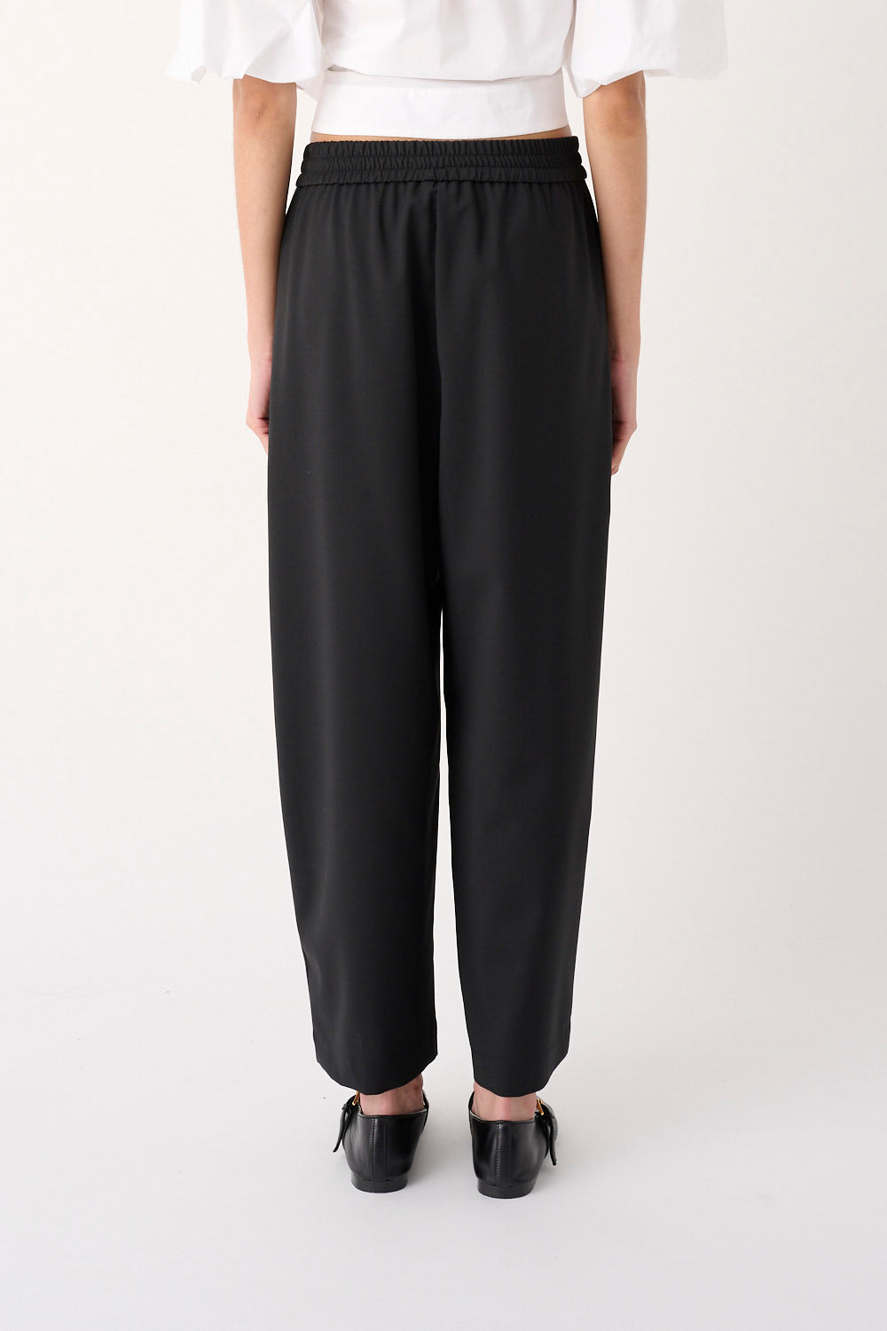 MEIMEIJ BLACK TROUSERS M6FH12 226