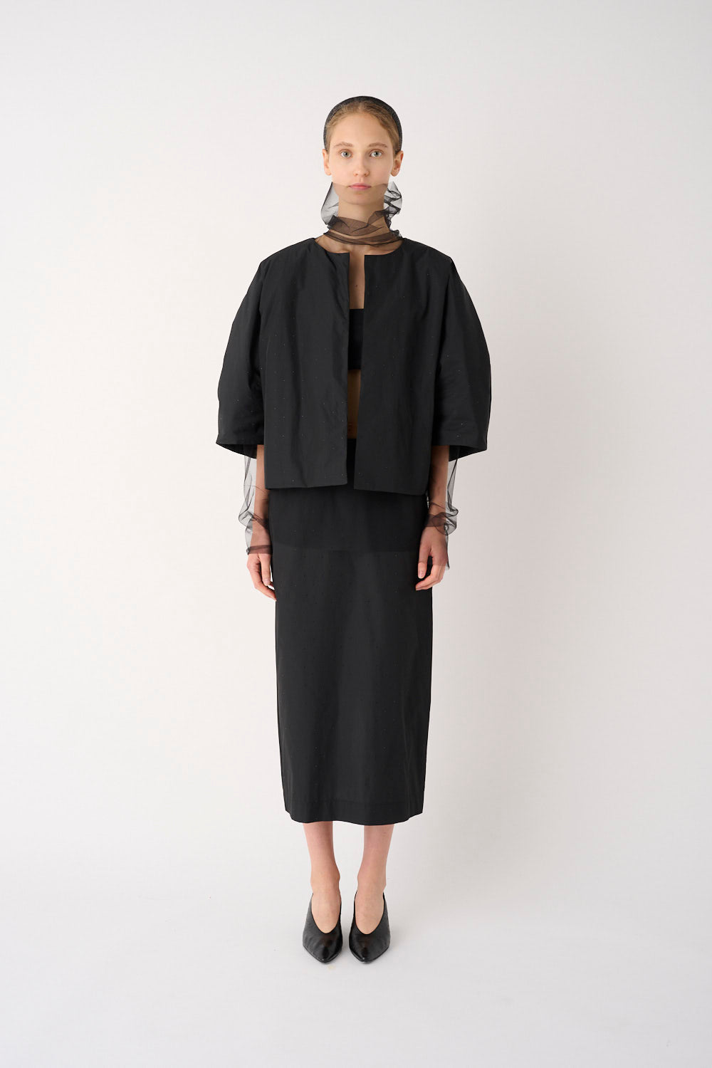 MEIMEIJ BLACK JACKET M6FK04 226