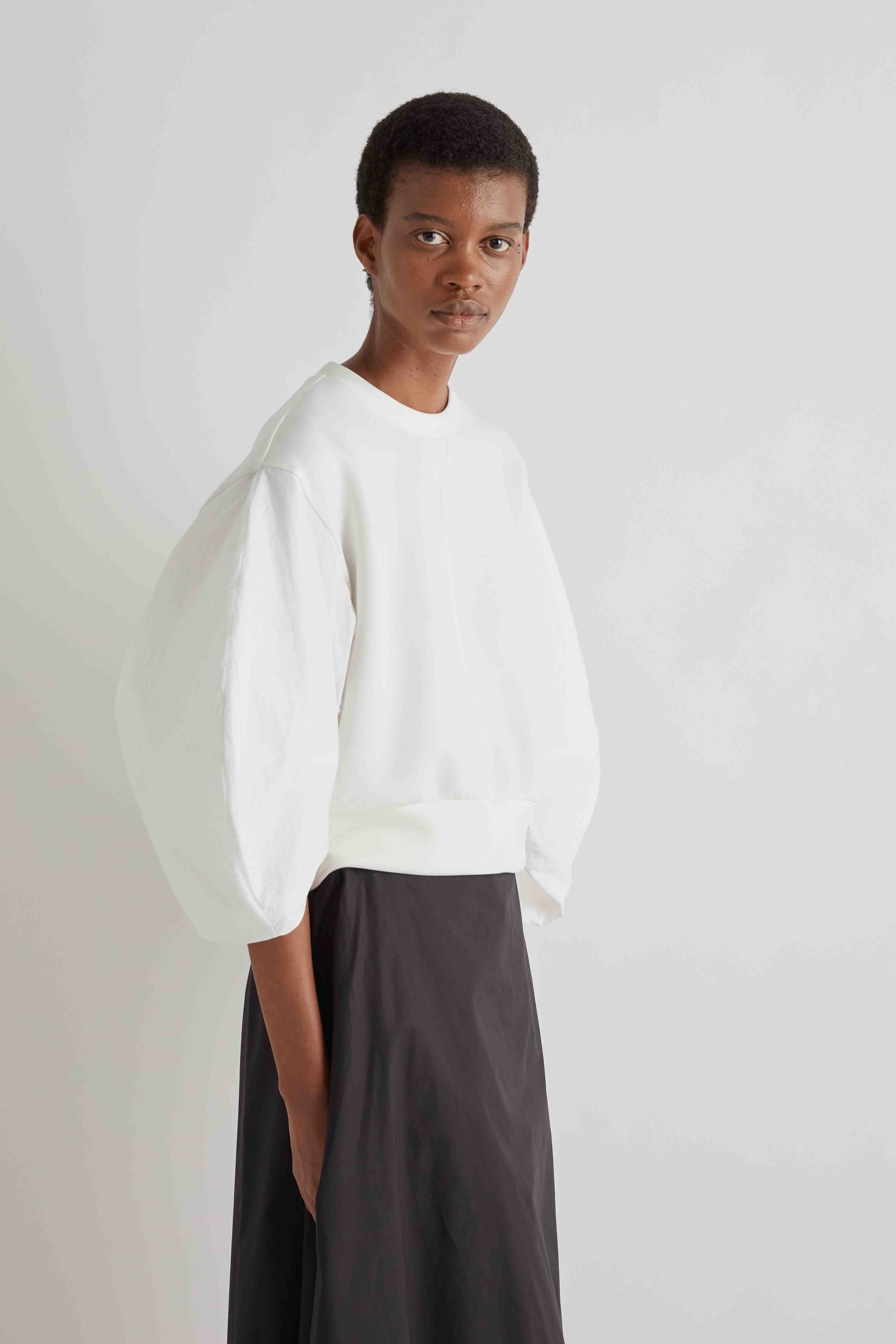 MEIMEIJ WHITE SWEATSHIRT M6PC02 126