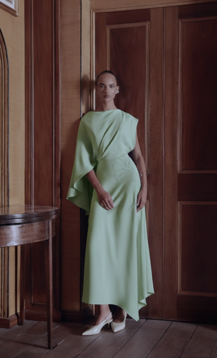 MAISONEL ALINE MIDI W/CAPE ME3109 126