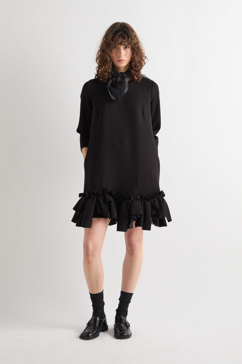 meimeij black dress smart casual