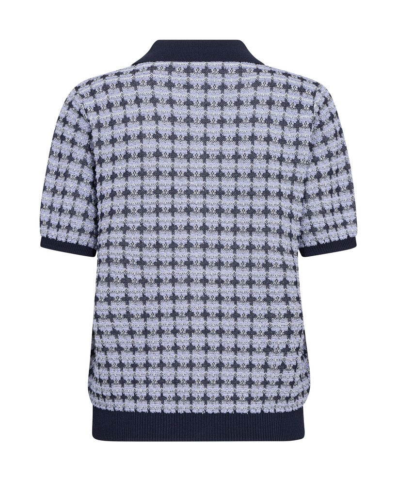 MOS MOSH MMTink SS Polo Knit violet 181920 226