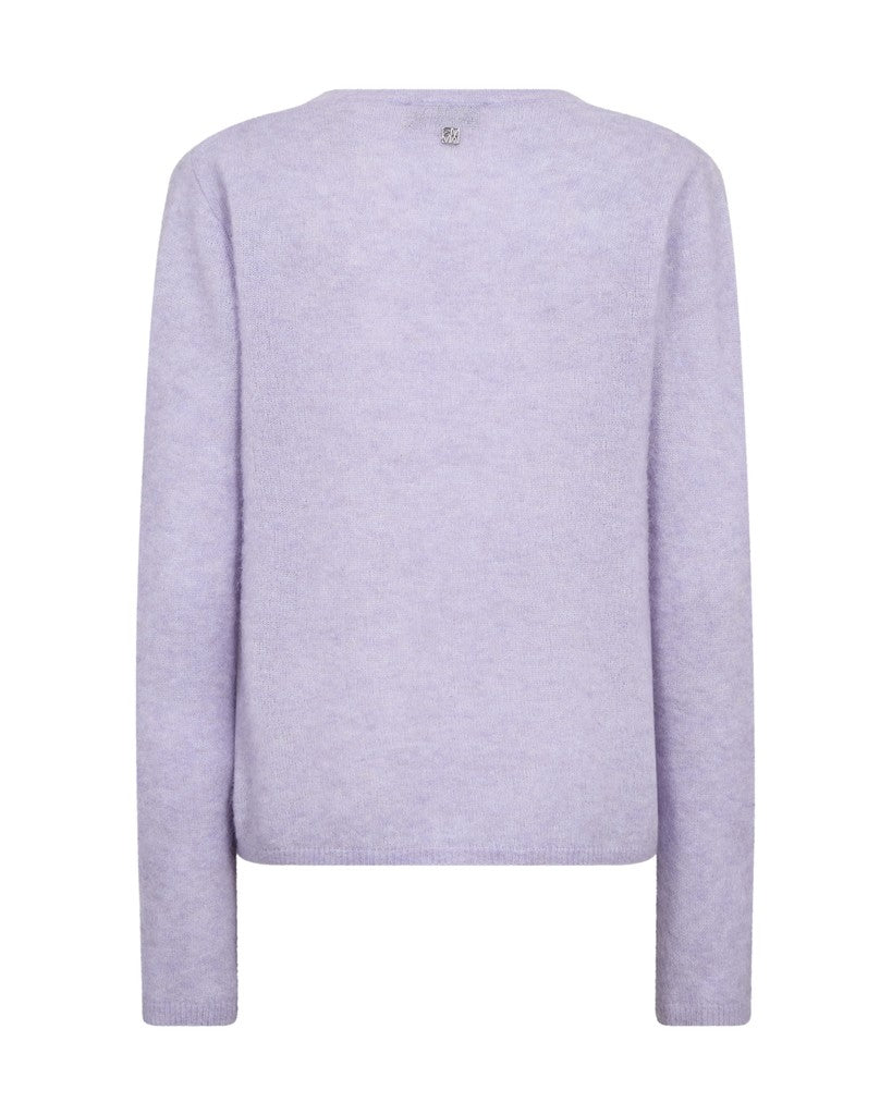 MOS MOSH MMMape Sophia V-Neck Knit violet 182160 226