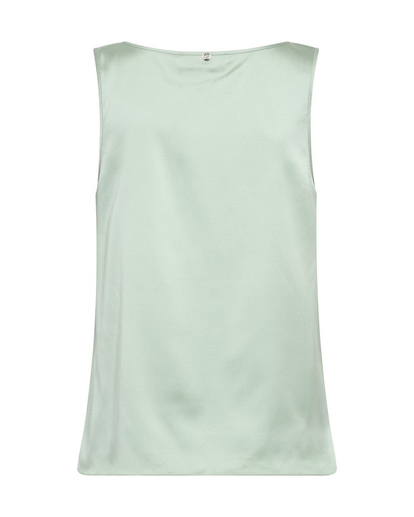 MOS MOSH MMAstrid Silk Tank Top green 134710 226