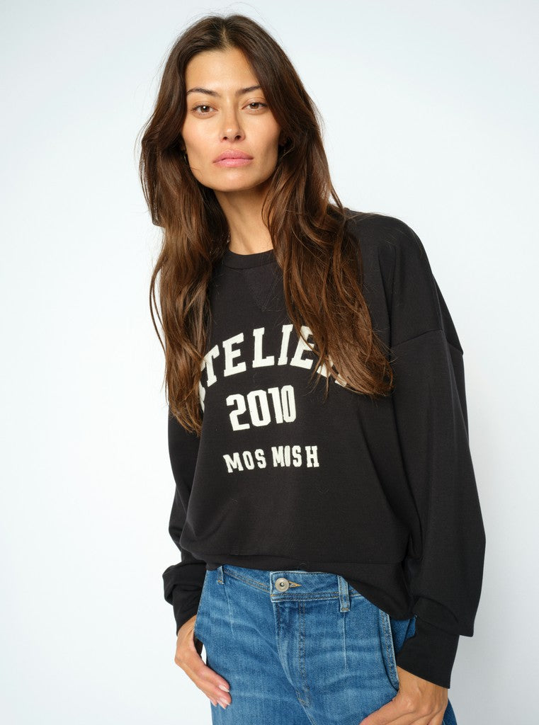 MOS MOSH MMNima O-LS  Sweatshirt Black 177510 226