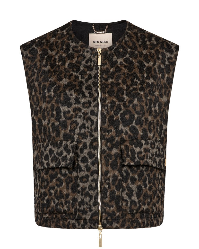 MOS MOSH MMElise Leo Vest Black 181440 226