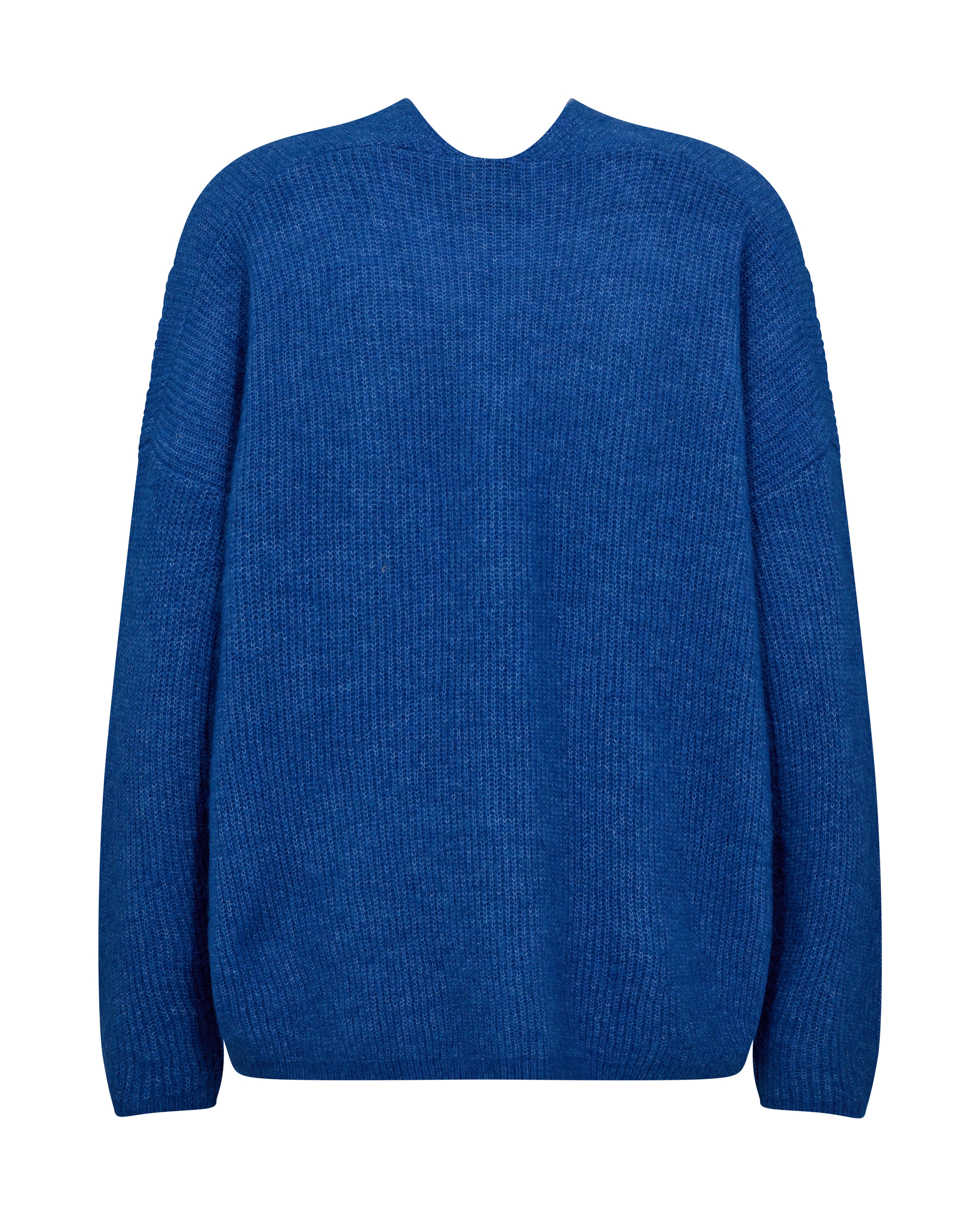 MOS MOSH BLUE MMTHORA V-NECK KNIT 153900 225