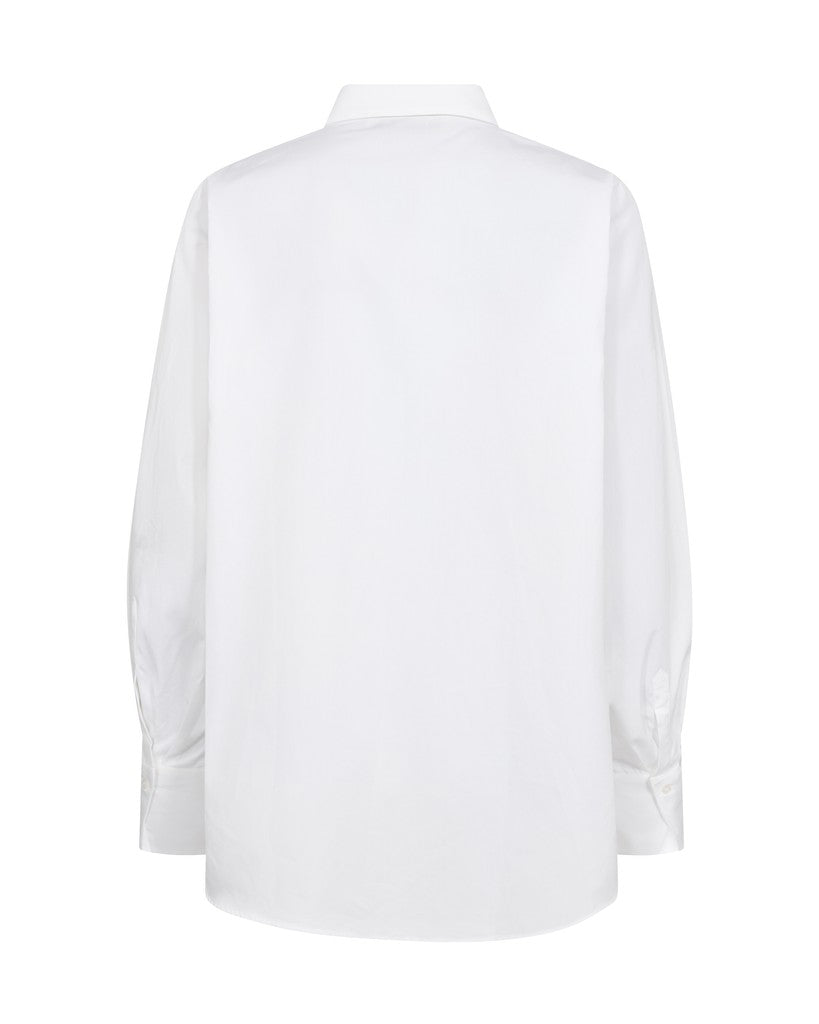 MOS MOSH MMEnola Cotton Shirt White 178050 226