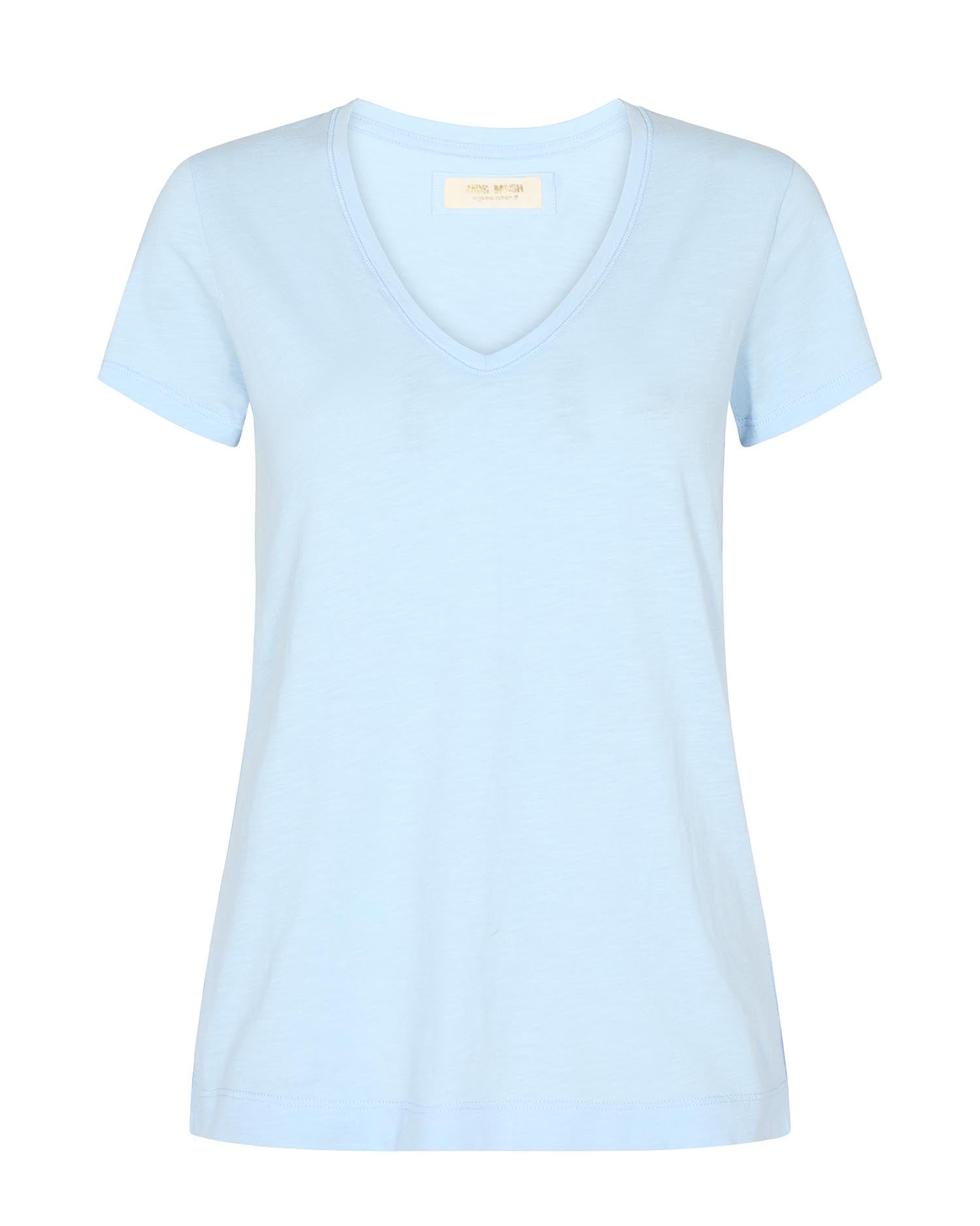 MOS MOSH MMARDEN ORGANIC V-SS TEE BLUE 140930 126