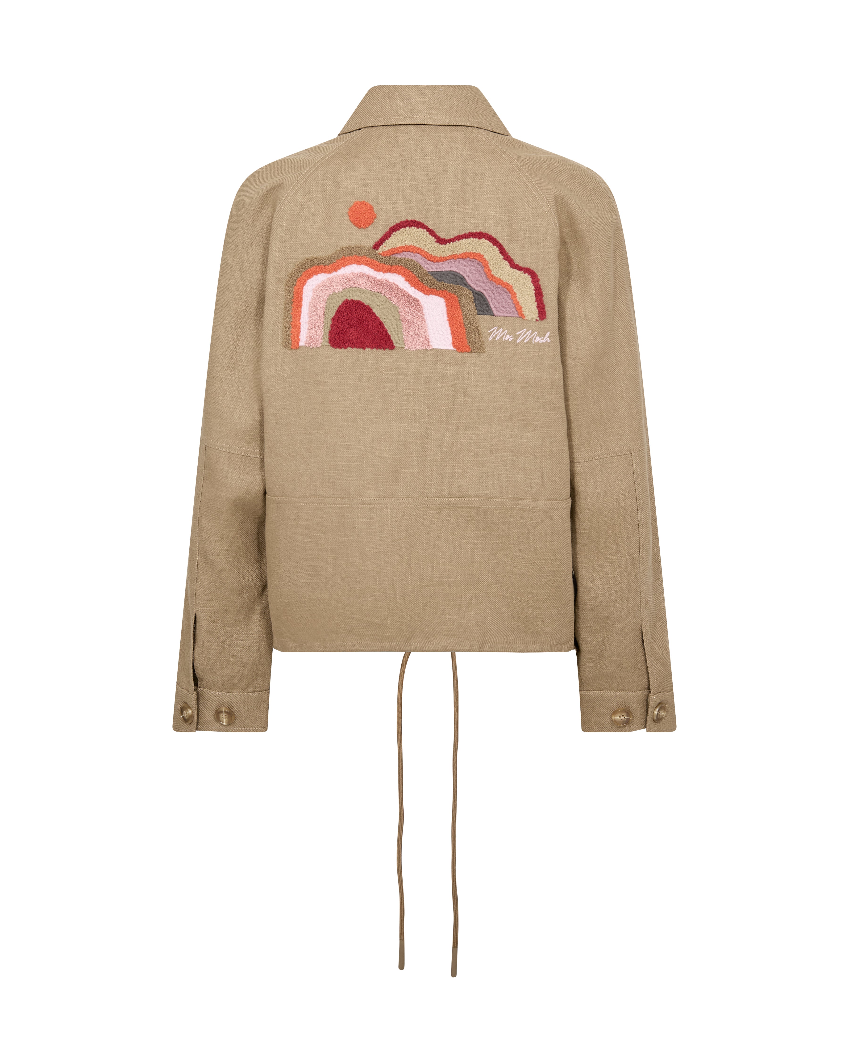 MOS MOSH MMGINAH RAMIE JACKET BROWN 177000 126