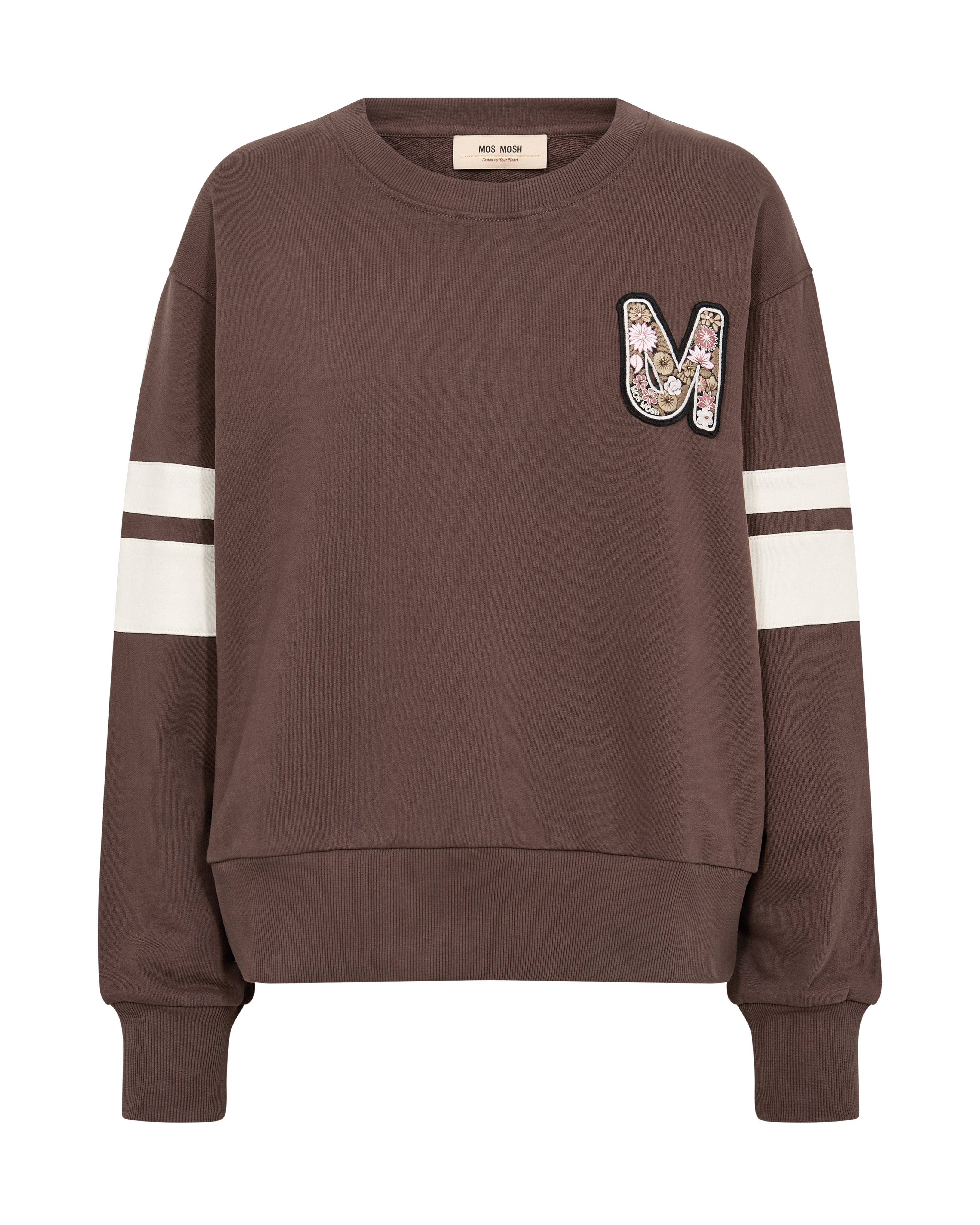 MOS MOSH MMLOCÒ O-LS SWEATSHIRT BROWN 178280 126