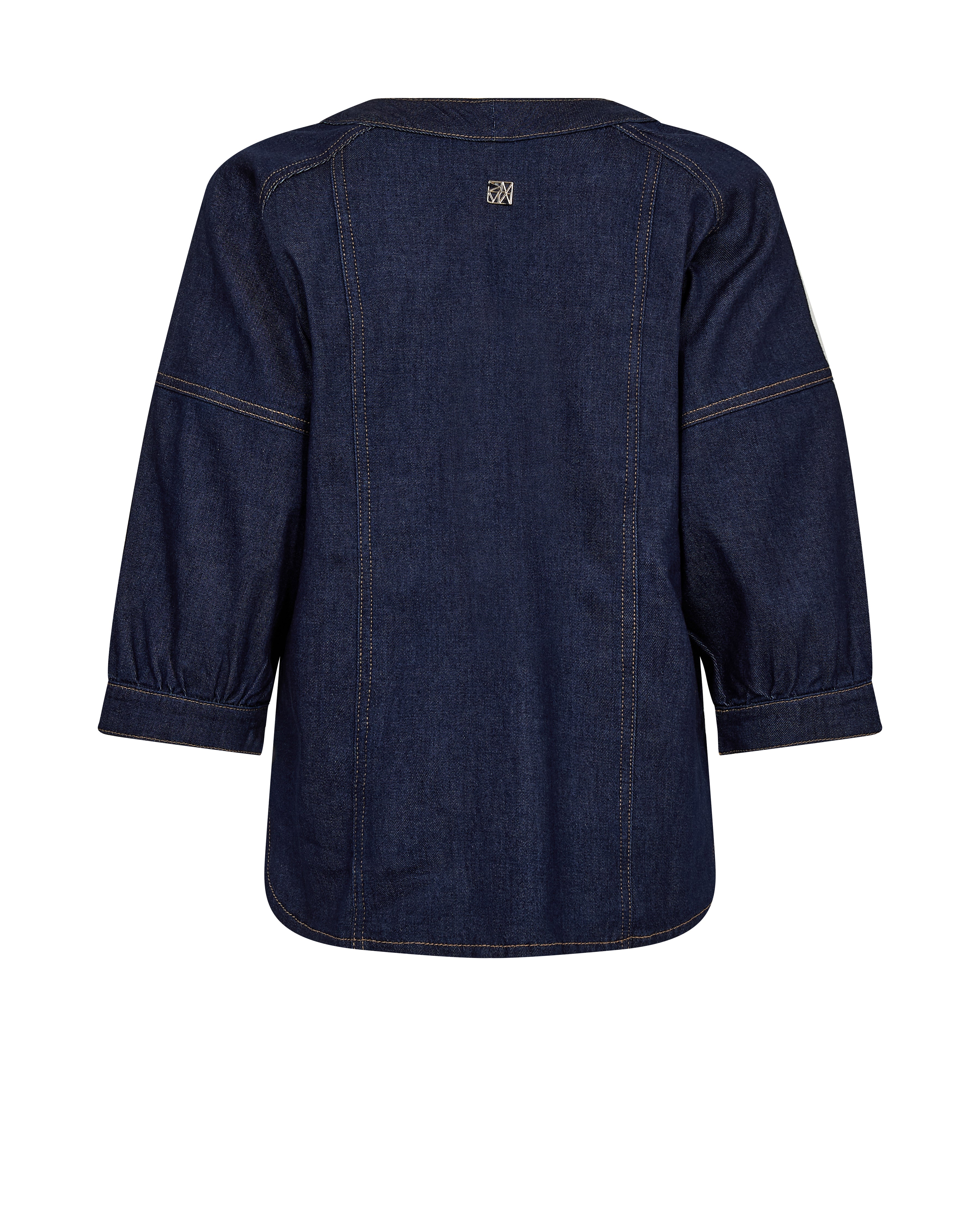 MOS MOSH MMBARI CRISPY SHIRT BLUE 178490 126