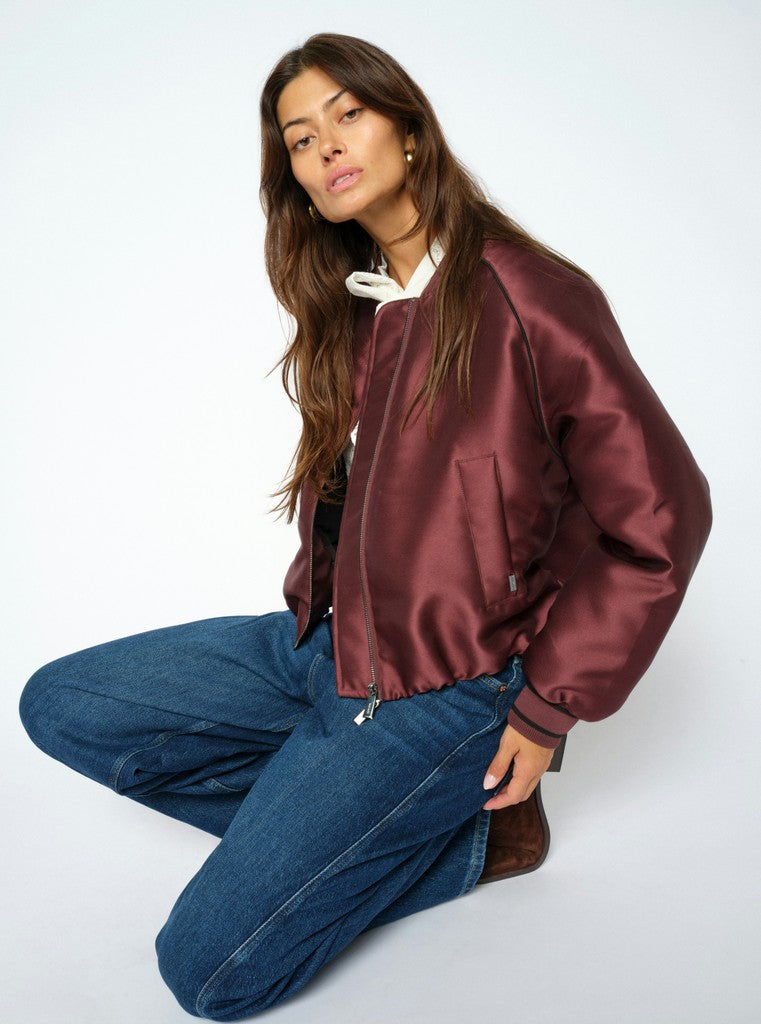 181510 mos mosh mmcalico sateen jacket wine outerwear