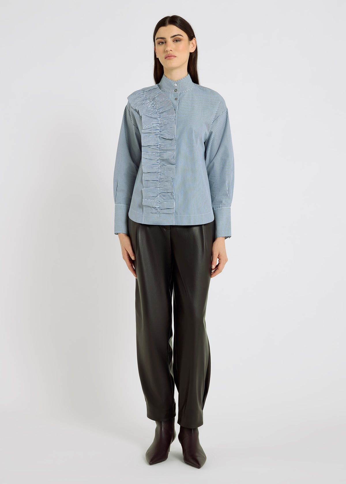HANA SAN  Blue Shirt MARGARET 226