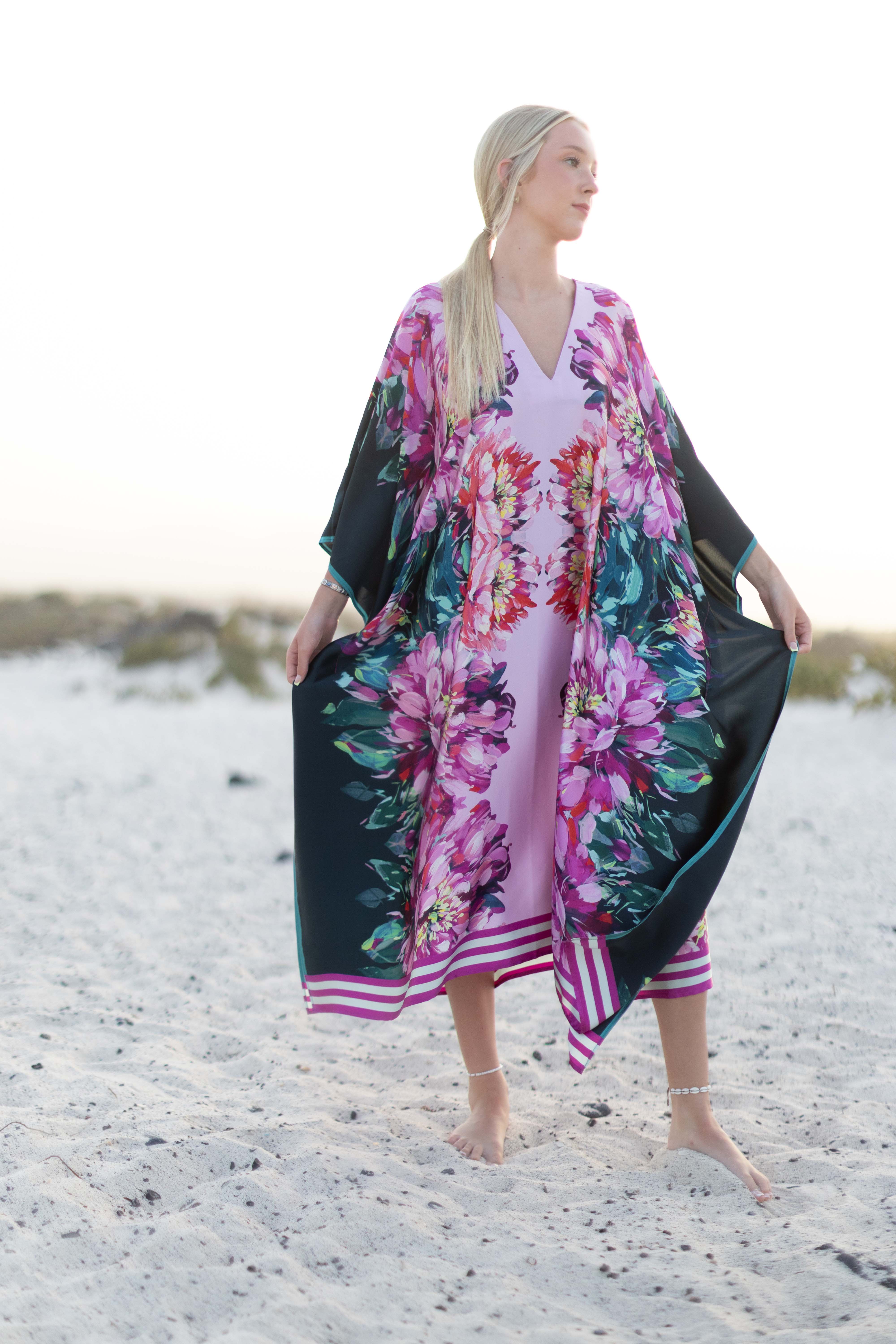 CAROLINE DUFFY DESIGNS KAFTAN DREAM GREEN 225