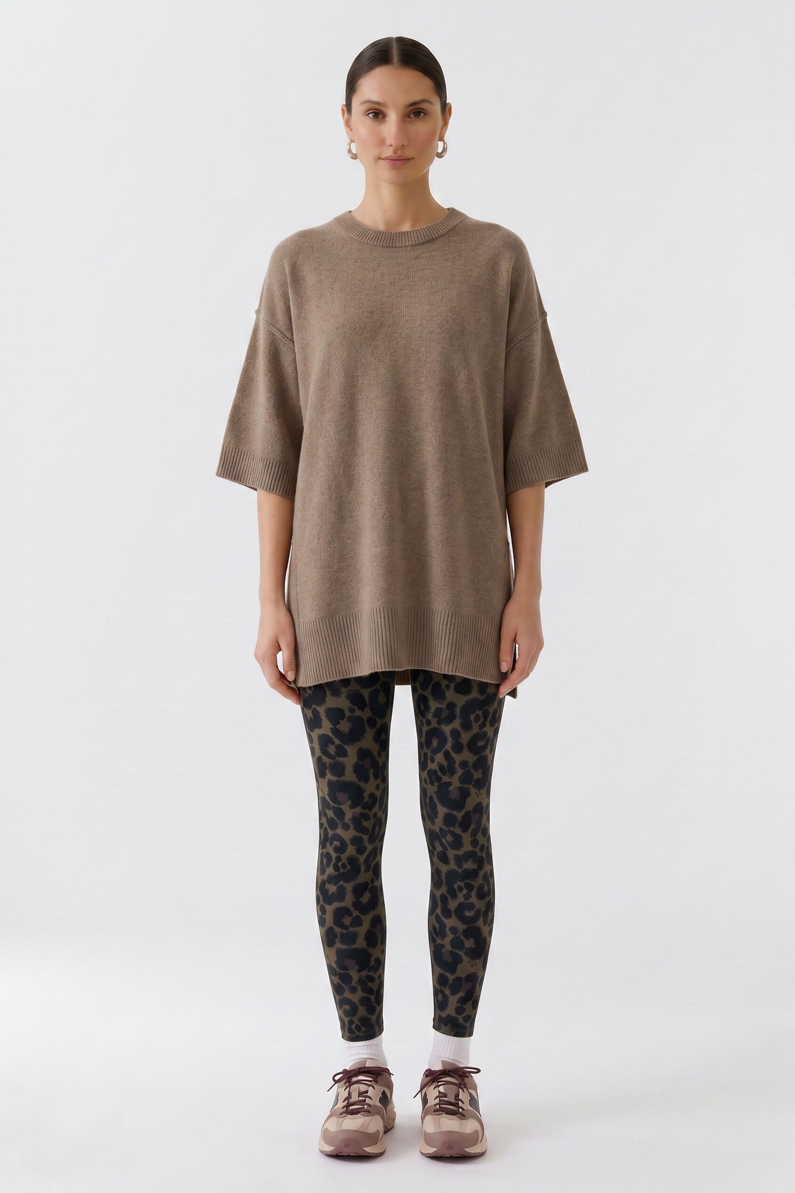OUI BROWN LEGGINGS 99294 0000 226