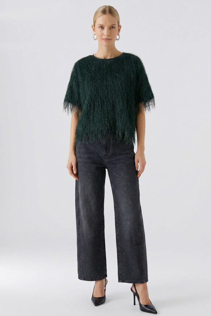 OUI GREEN T-SHIRT 100112 226