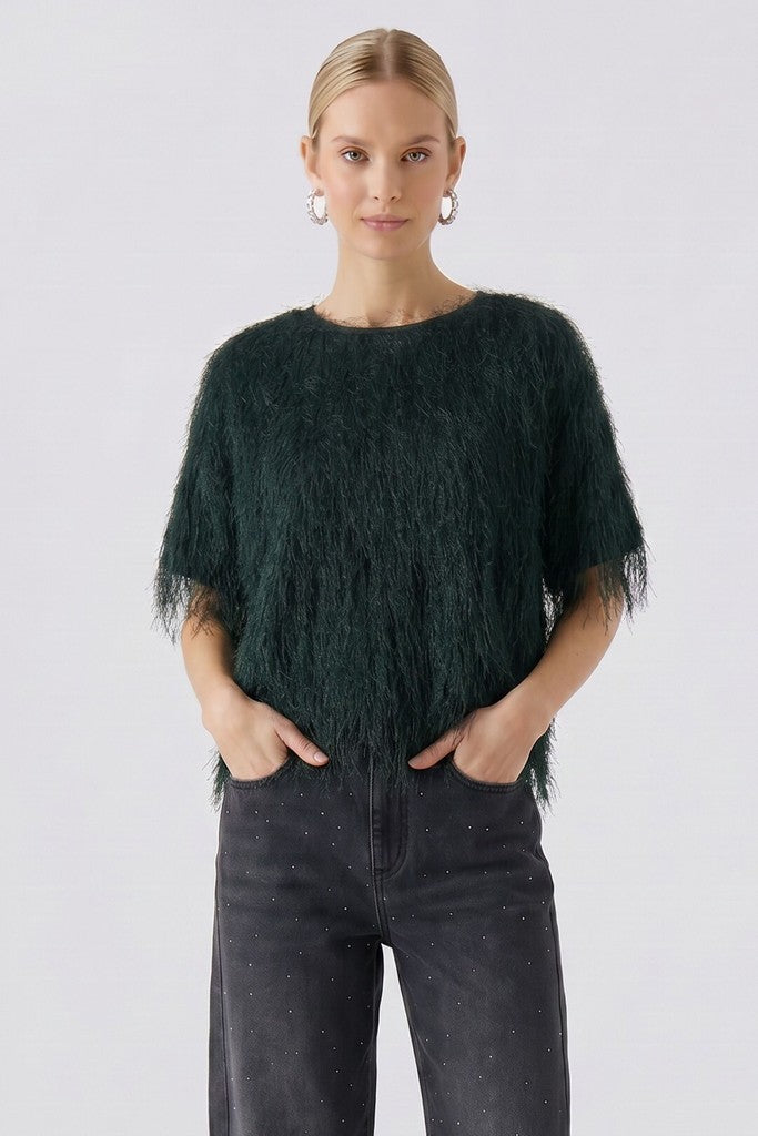 OUI GREEN T-SHIRT 100112 226