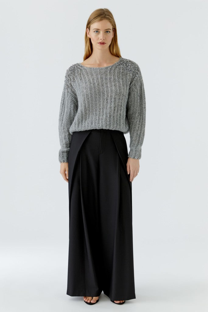 OUI GREY JUMPER 99816 226