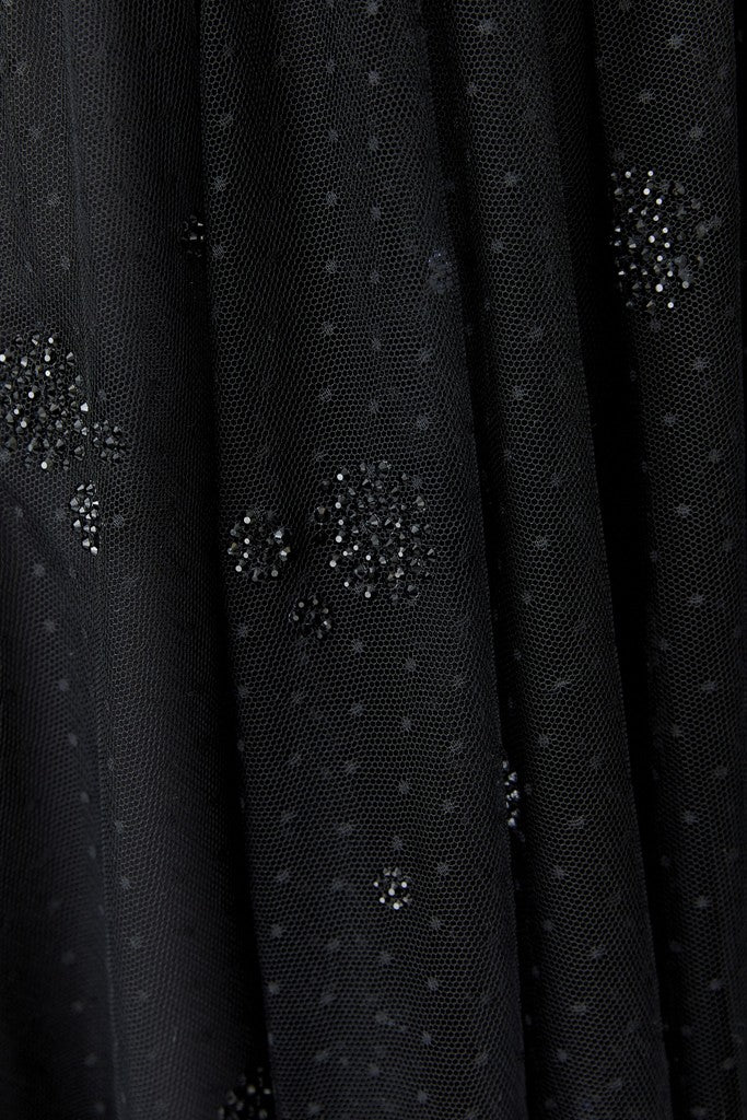 OUI BLACK TULLE SKIRT 99957 226