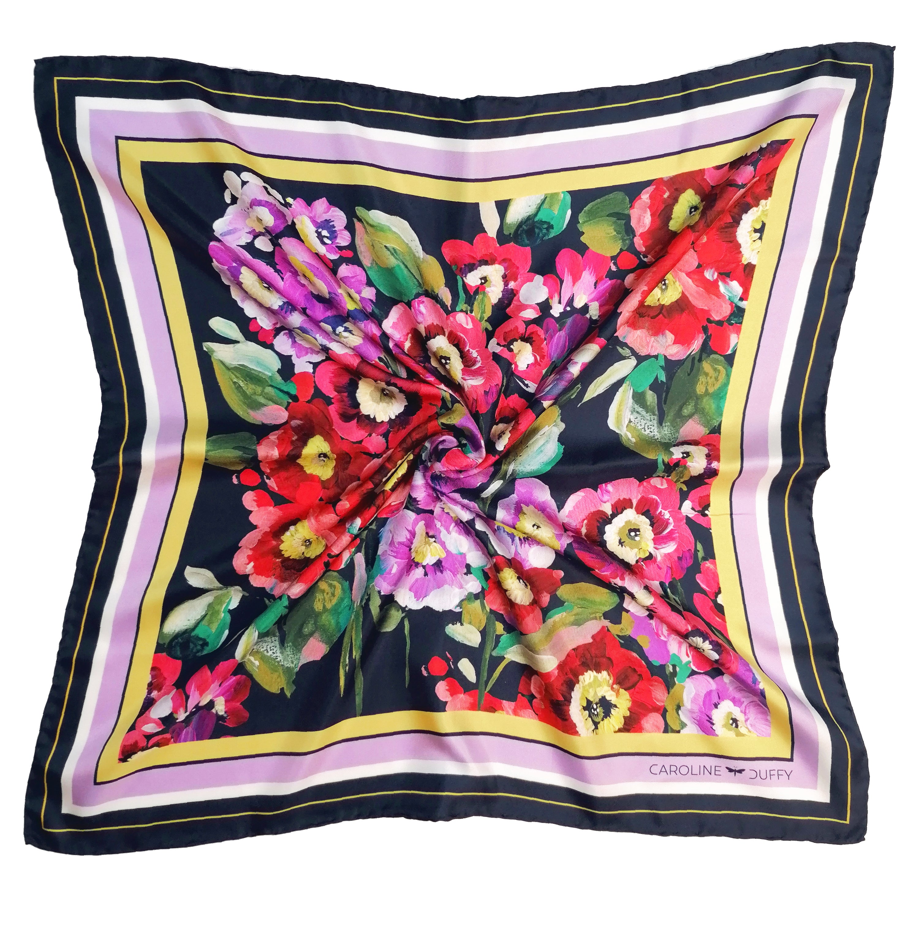 CAROLINE DUFFY DESIGNS  PASSIONFUL MIDI SCARF 225
