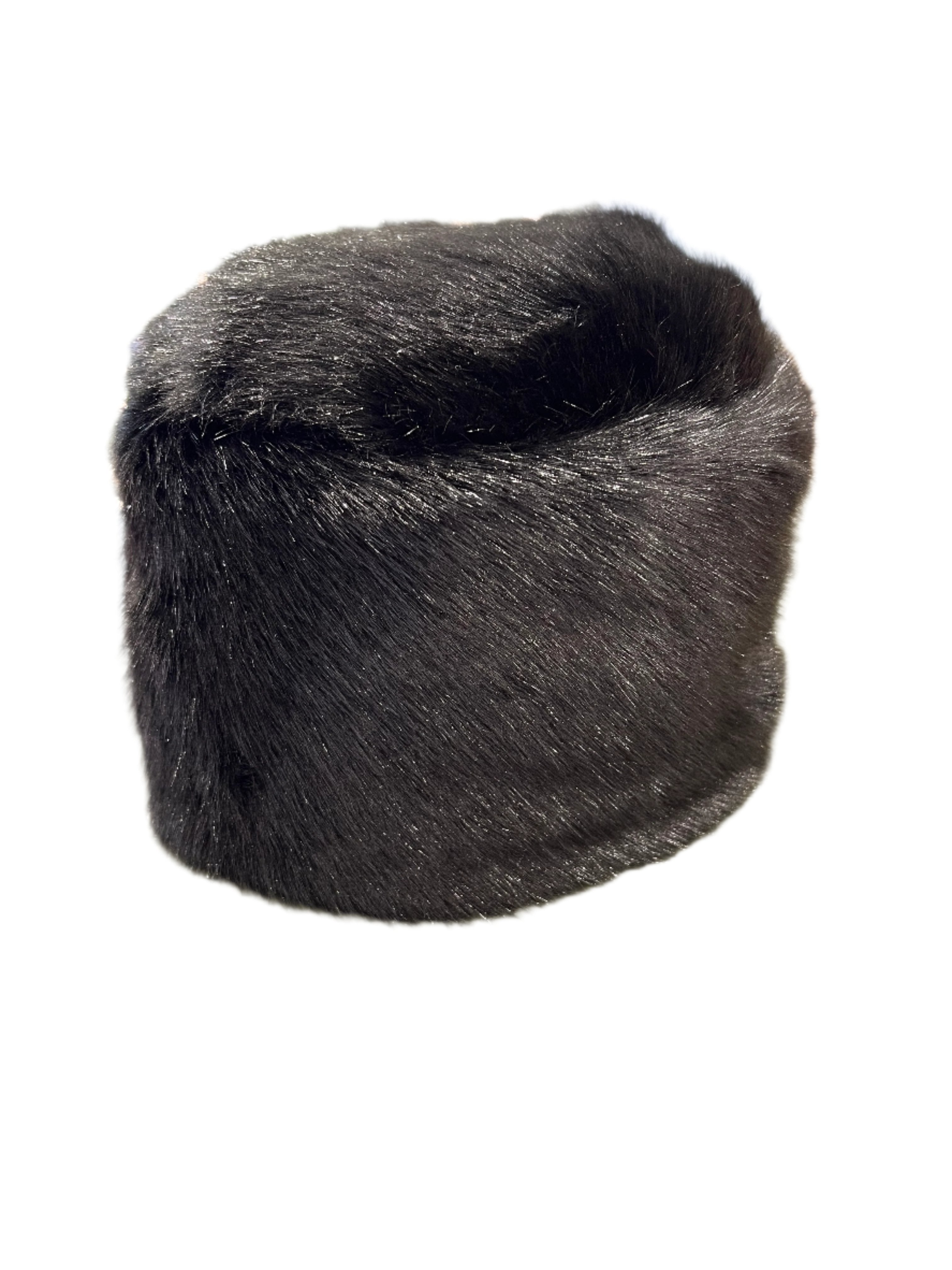 GREVI BLACK FUR REVERISBLE HAT 3036/T1092 224