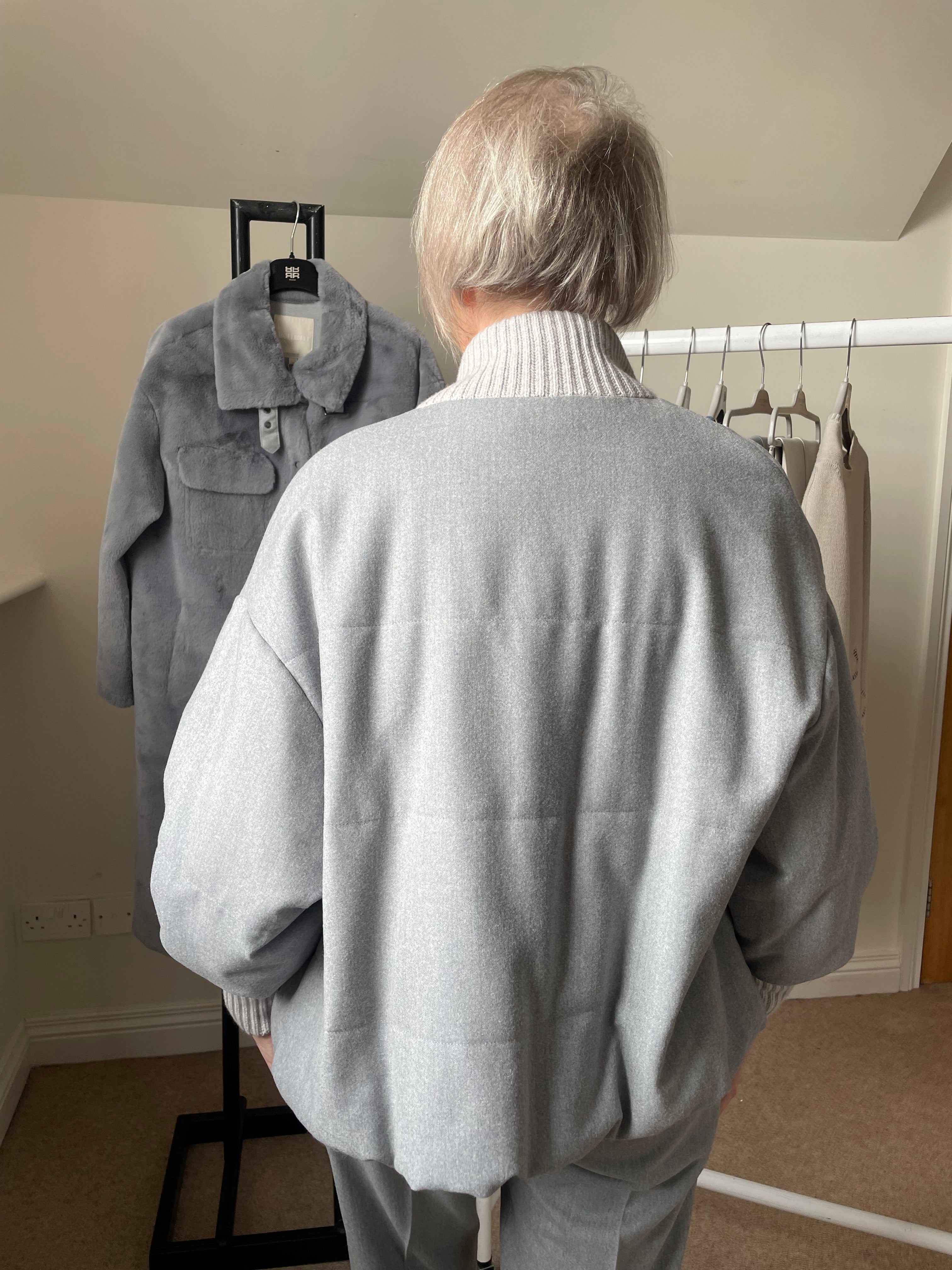 LE TRICOT PERUGIA GIACCA GREY JACKET 156_76812 225