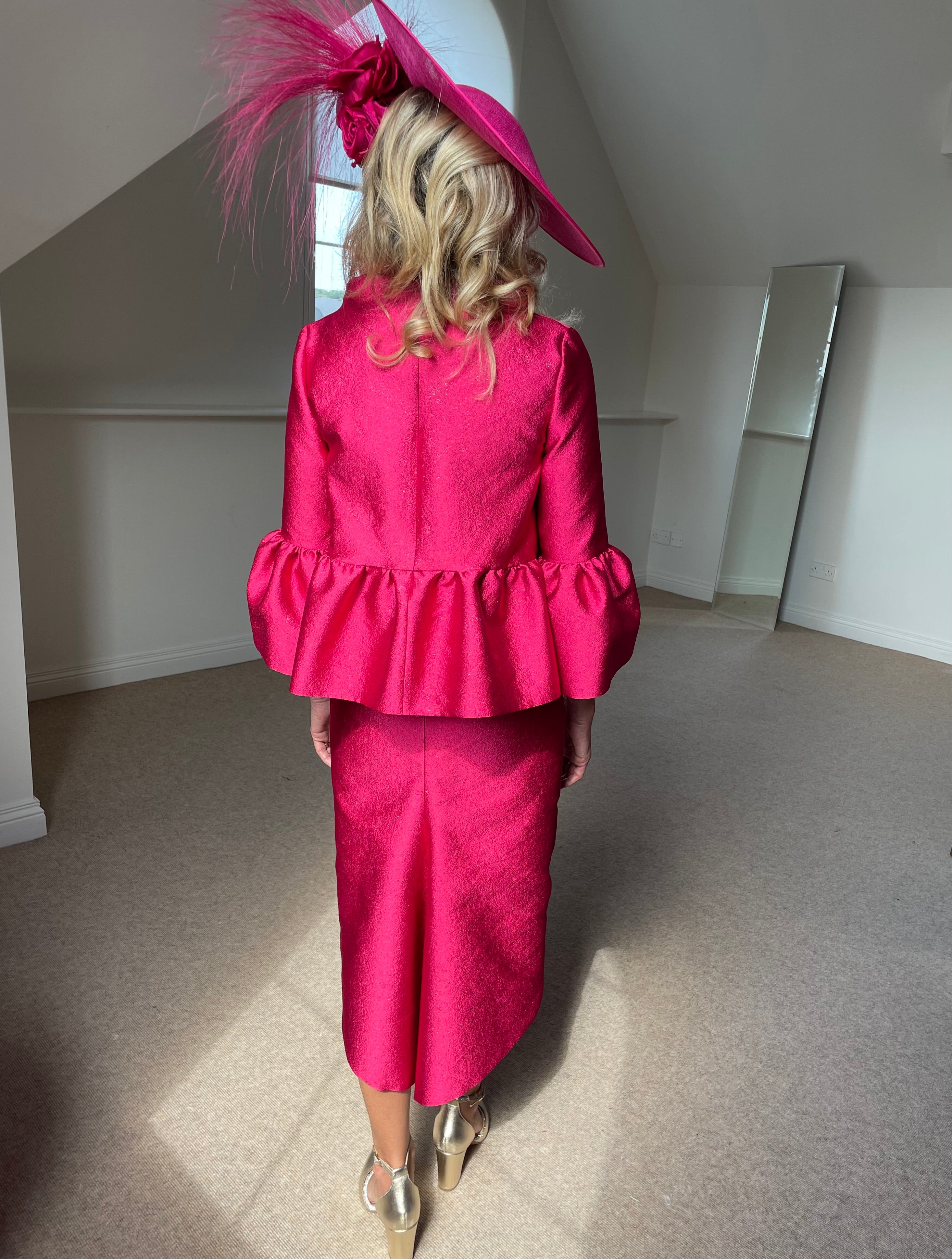 FELY CAMPO PINK DRESS SUIT 17129 125