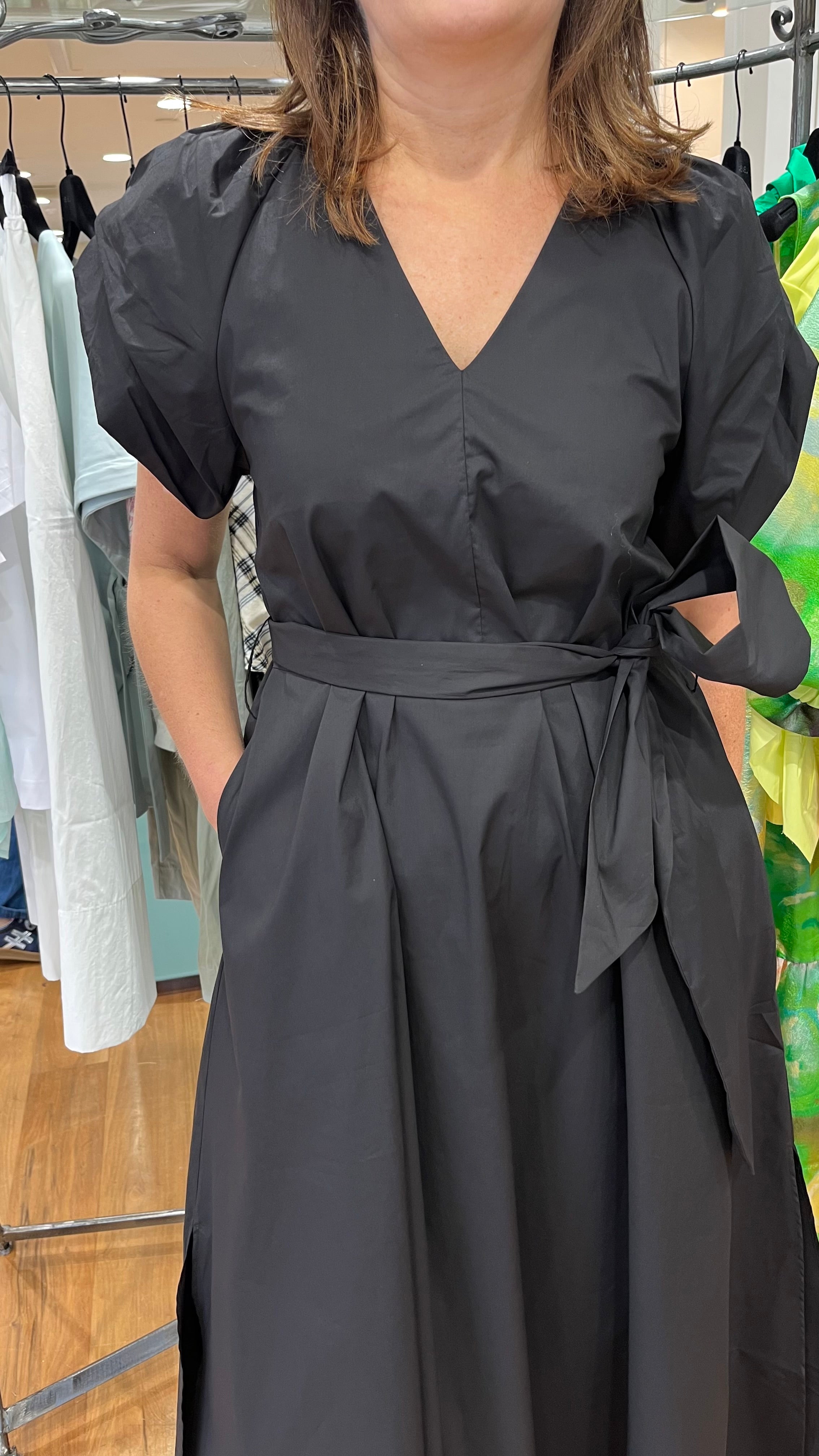 PSOPHIA Black Dress 208DRS2625 126