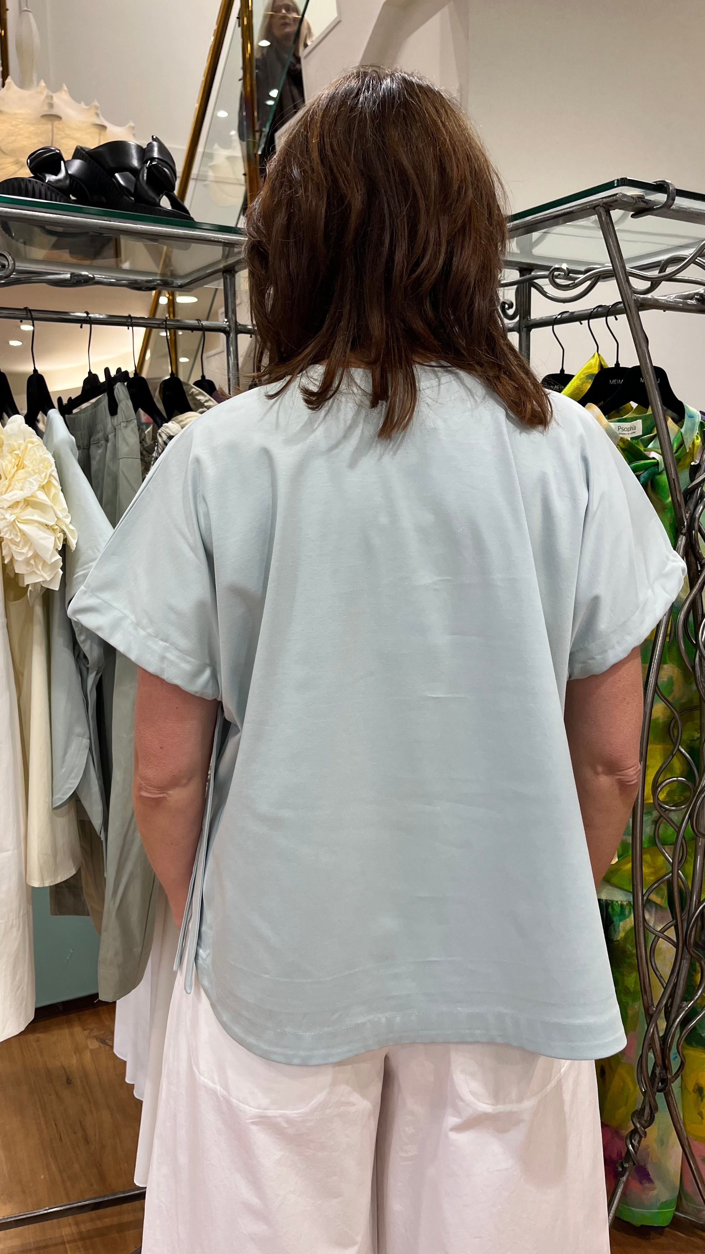 PSOPHIA Ice Blue T-shirt 510TSH2785 126