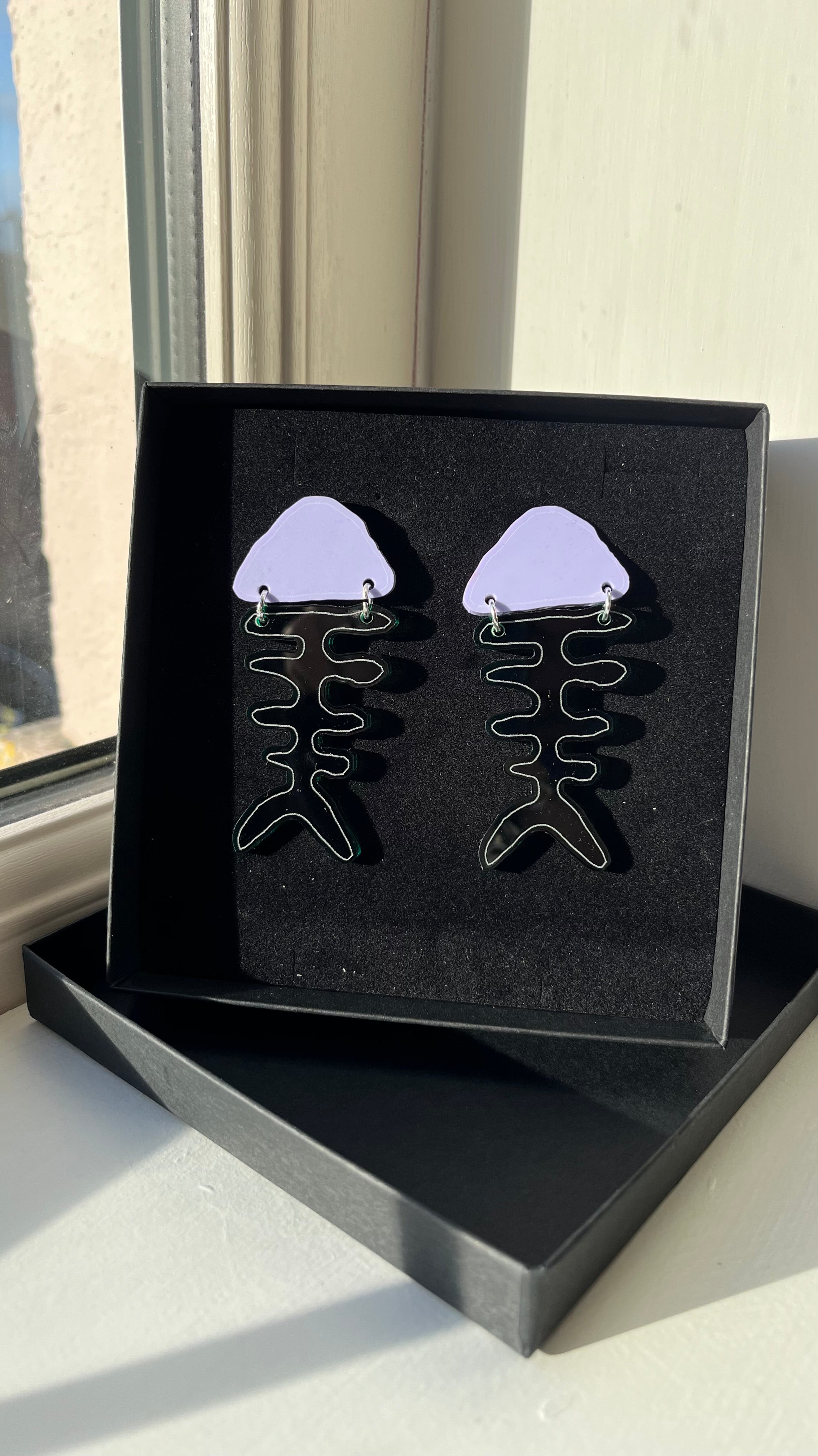 CAPULET & MONTAGUE POISSON FISH EARRINGS 225