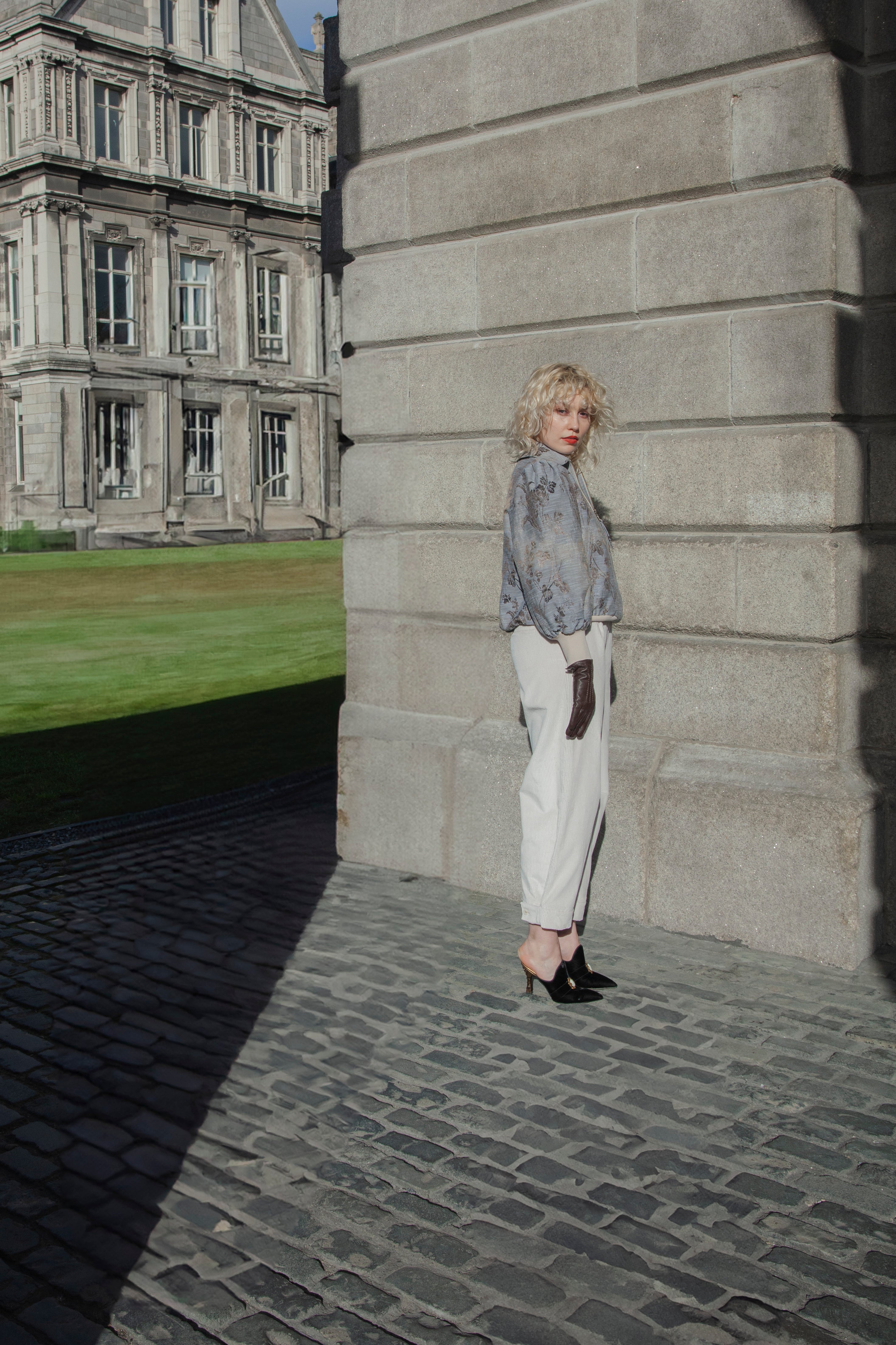 AOIFE LIFESTYLE - NEW SEASON BOMBER FLORAL METALLIC -NSB 126