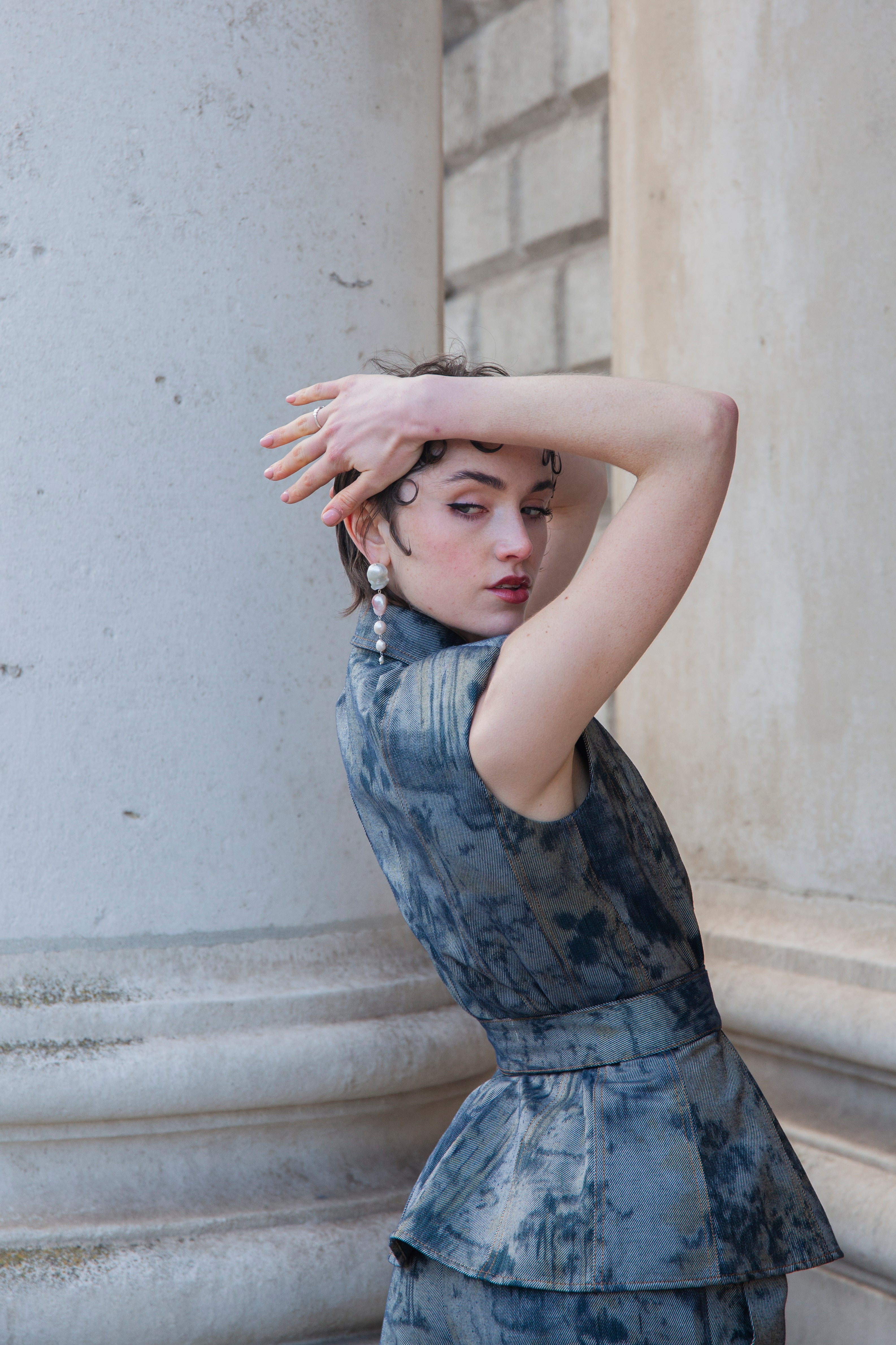 AOIFE LIFESTYLE - GILET DENIM COUTURE DENIM 6-GDC 126