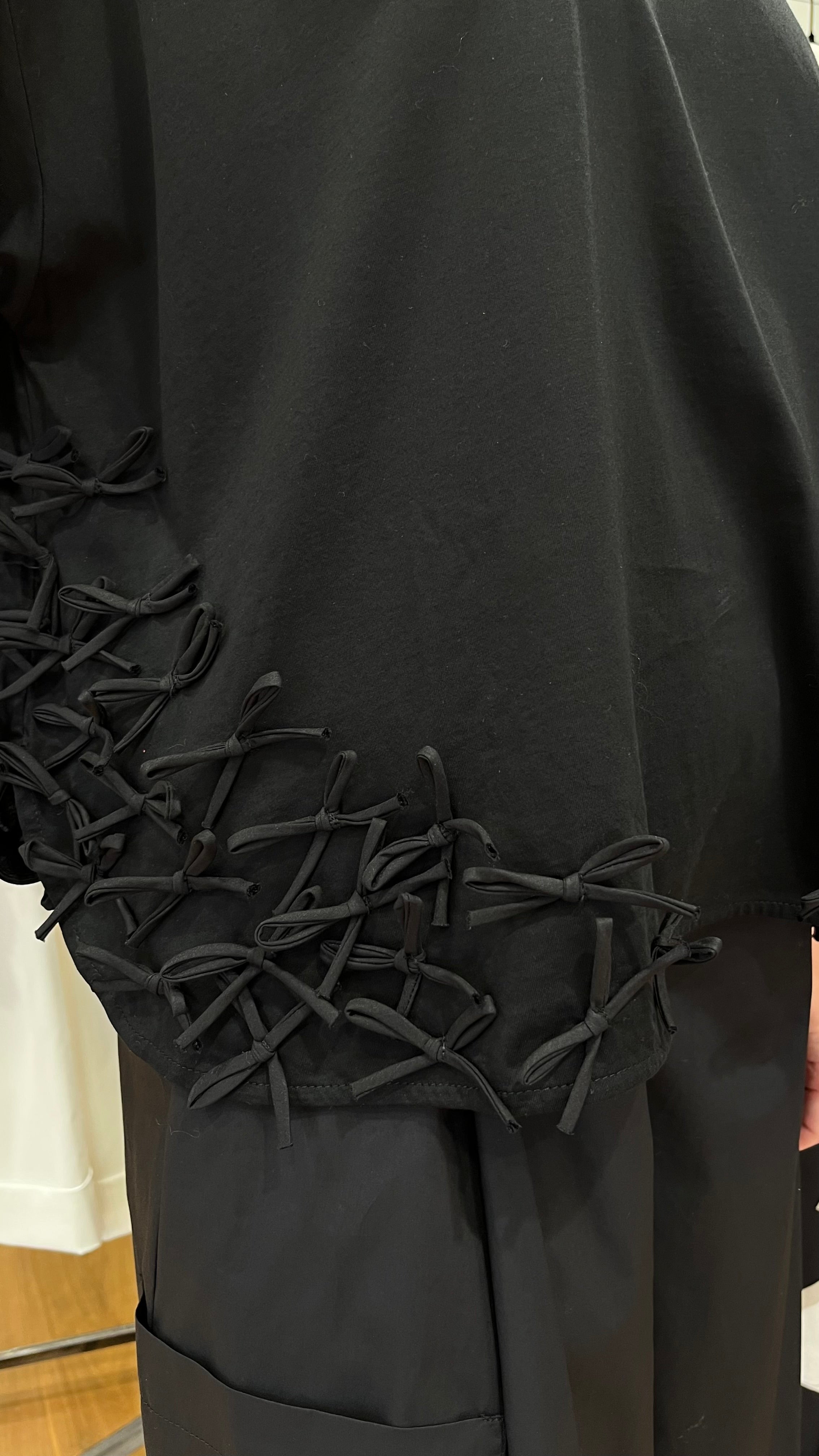 MEIMEIJ  BLACK TSHIRT M6PX01 126