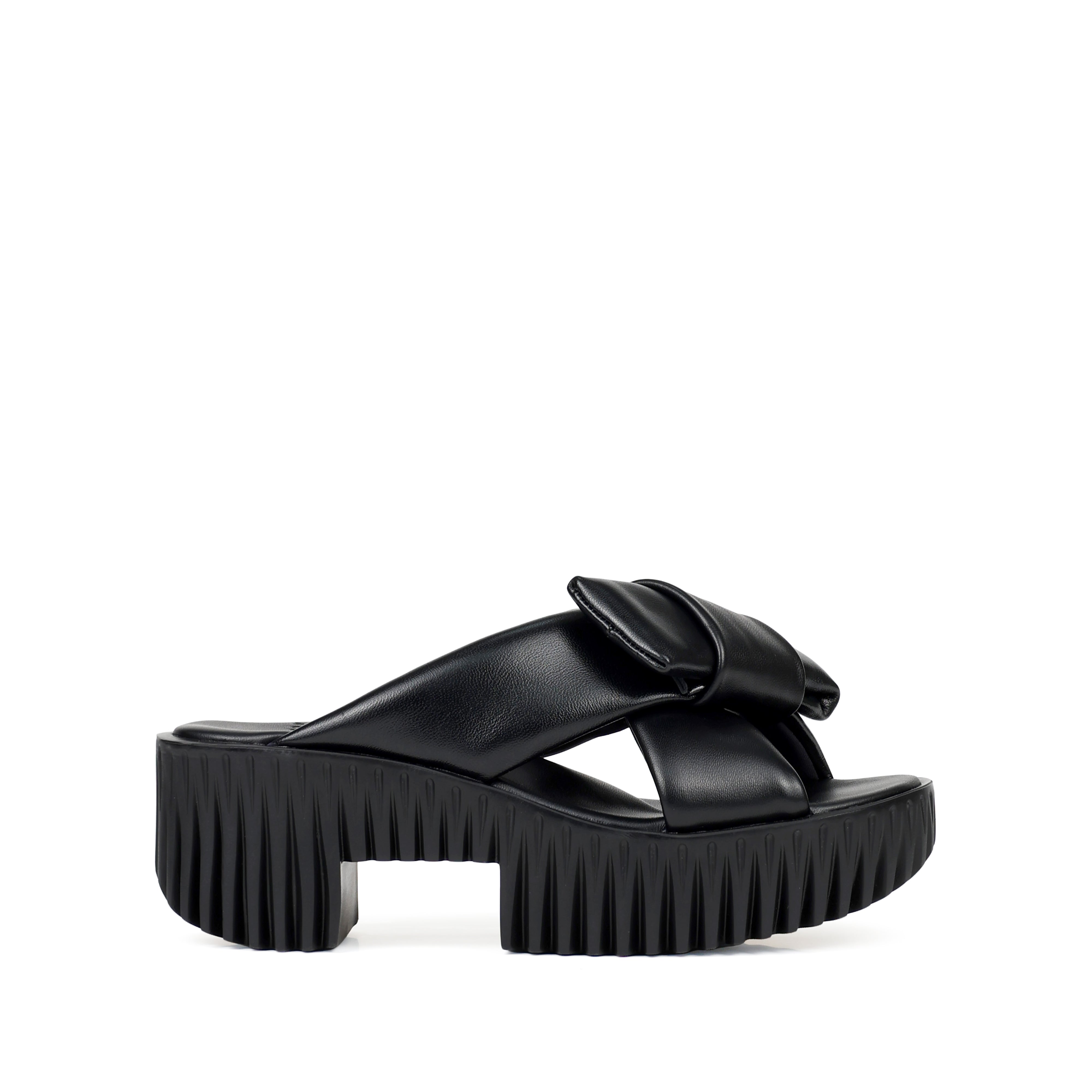 4CCCCEES BLACK SLIDER PLIA BOW 126