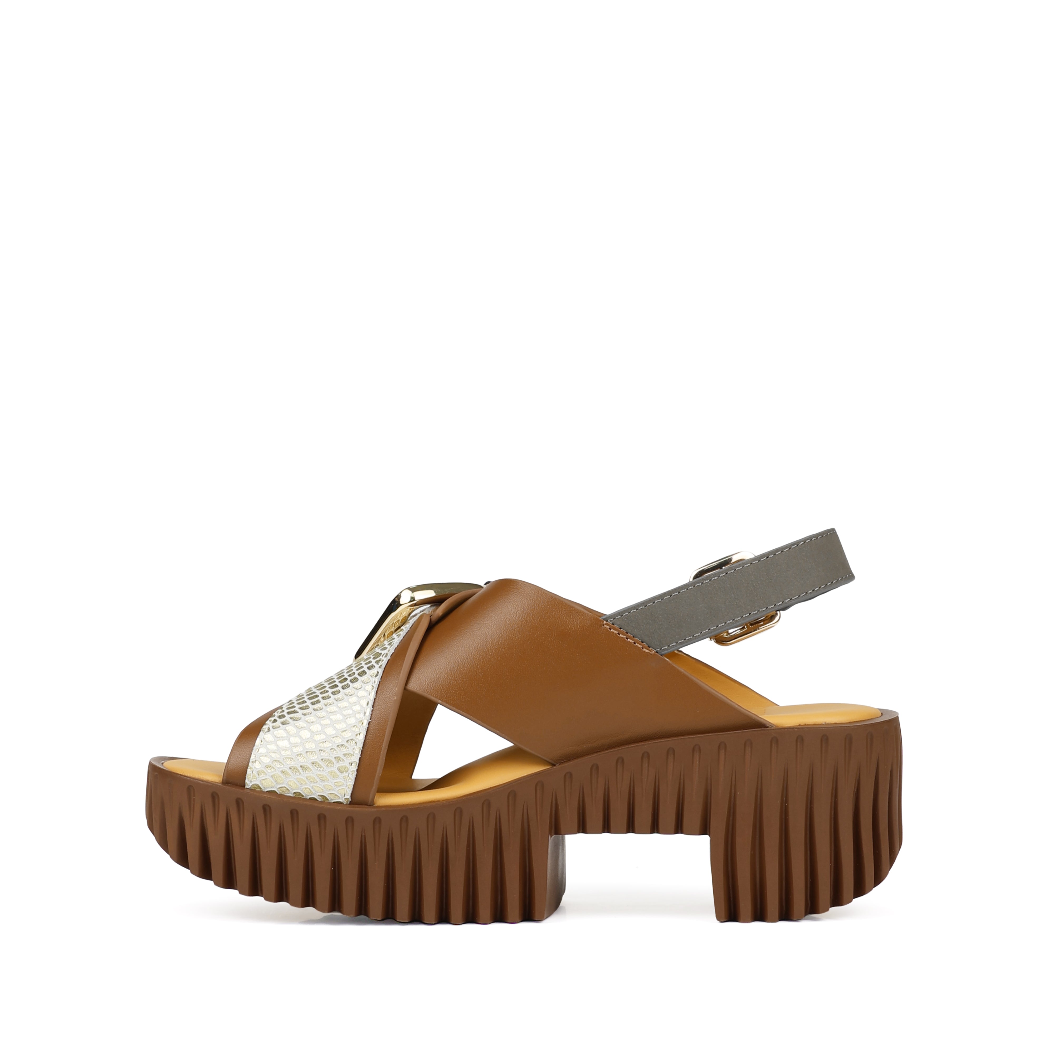 4CCCCEES PLIA JUNO EMBOSSED SANDAL 126