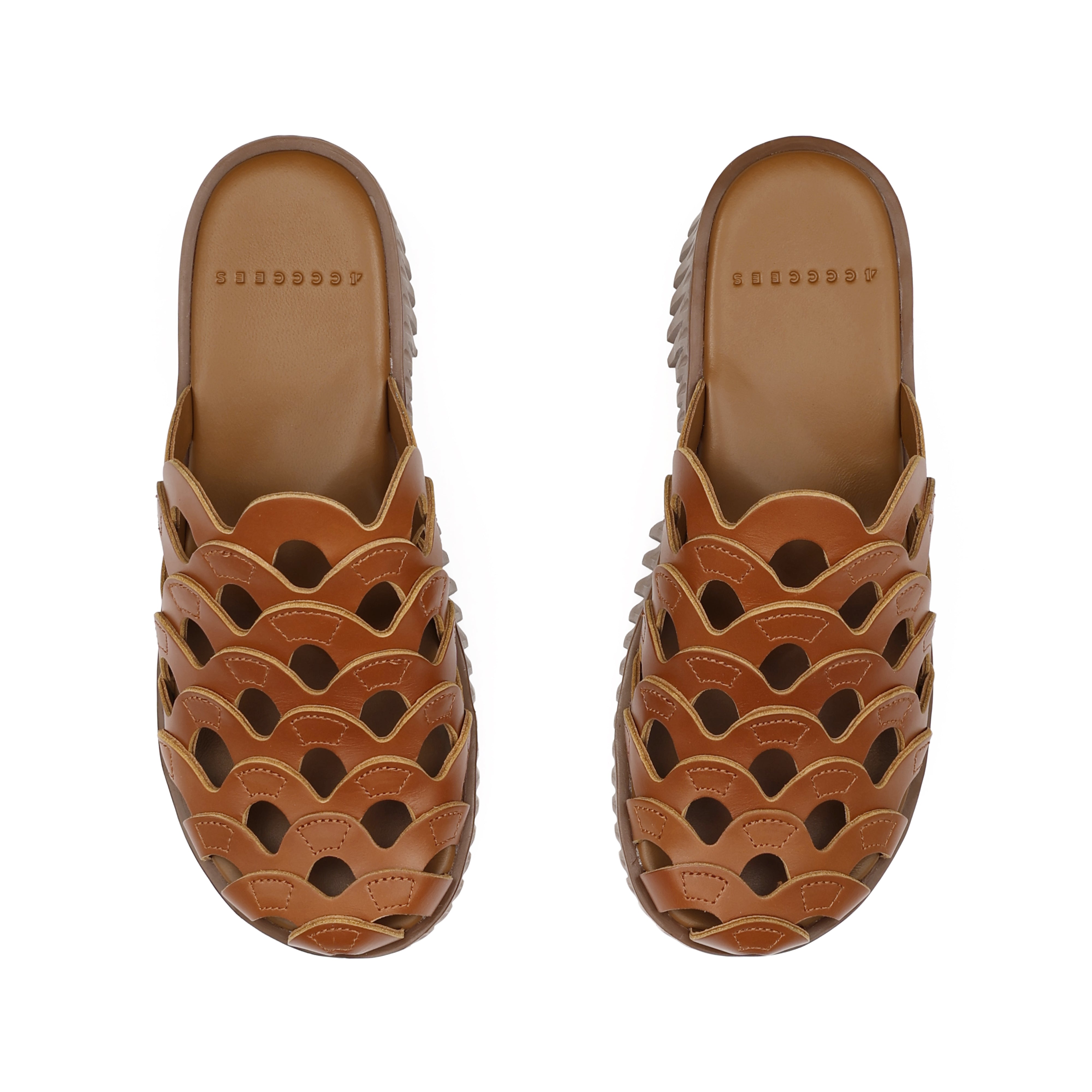 4CCCCEES TAN SLIDER PLIA WAVE 126