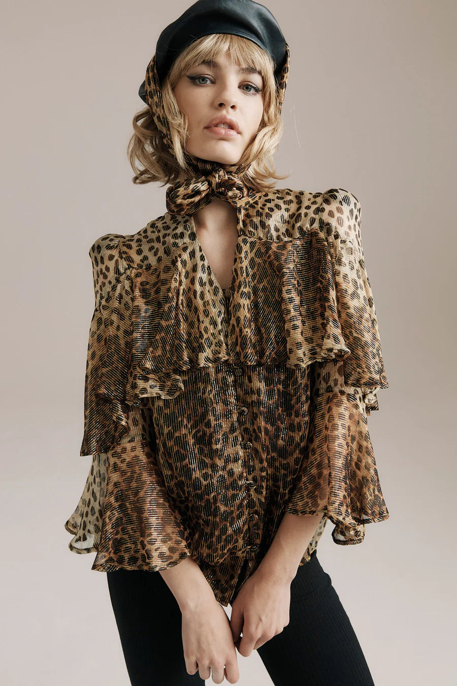 QUEENS OF ARCHIVE  BEA BLOUSE QOA184 225