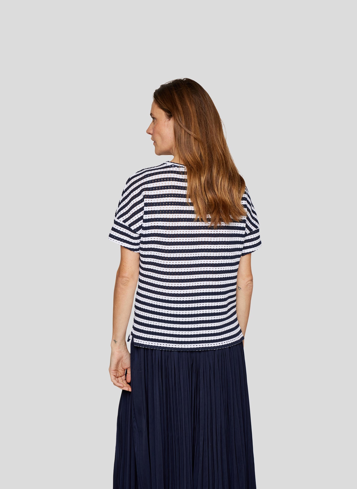 RABE NAVY STRIPE TOP 54-223355 125