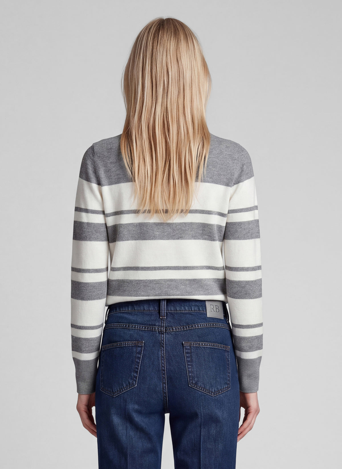 RABE GREY STRIPE KNIT 57-121620 226