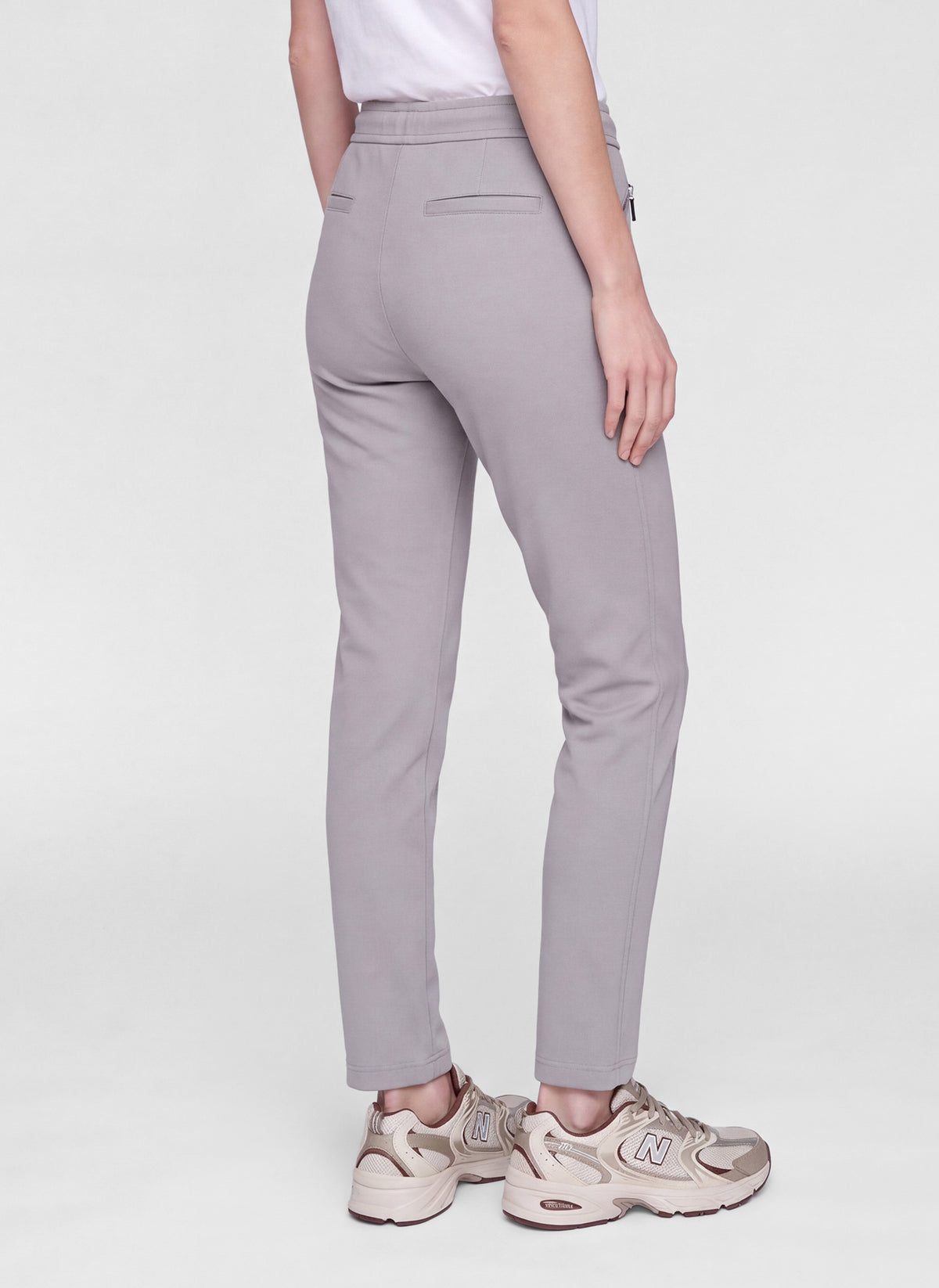 RABE GREY PULL ON TROUSERS 57-121454 226